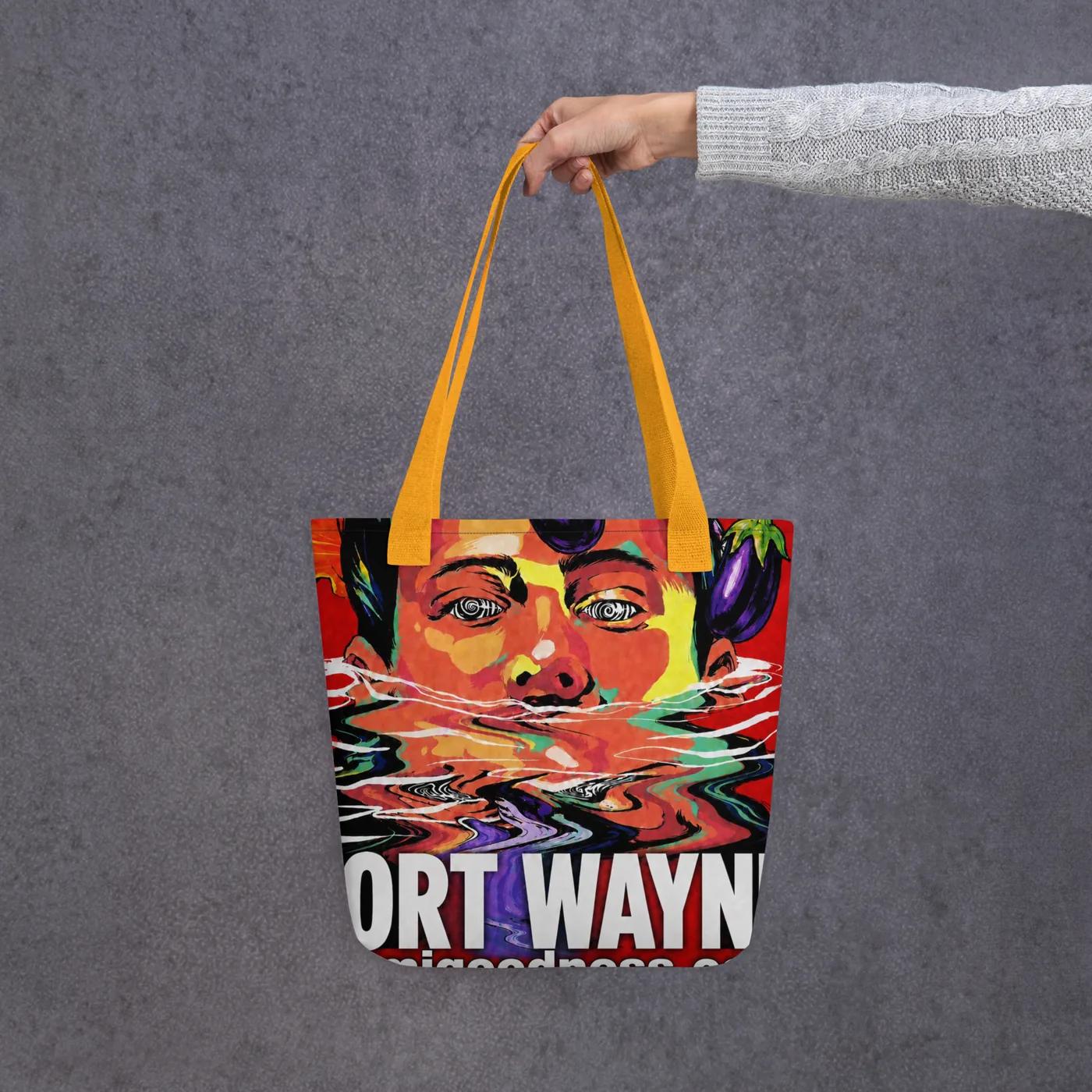 Fort Wayne Fever Dream Tote mockup 3