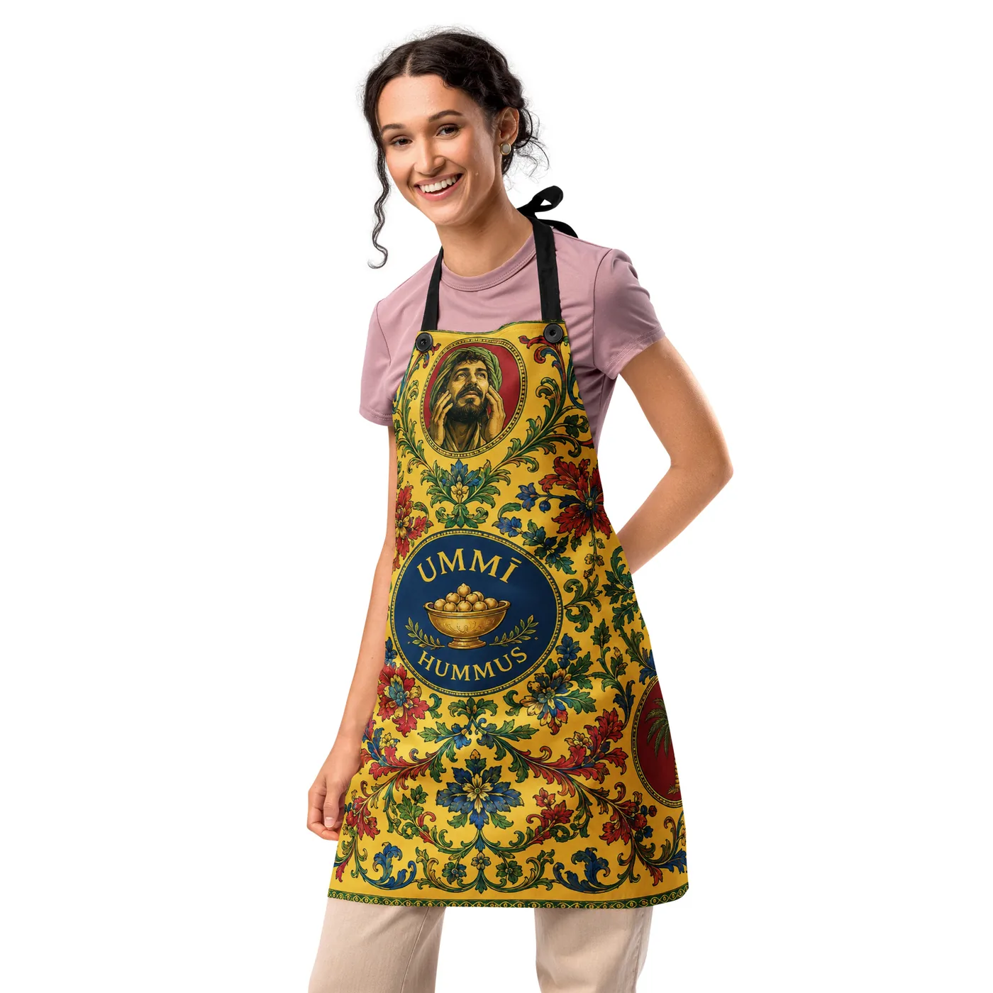 Garden of Goodness Apron mockup 1