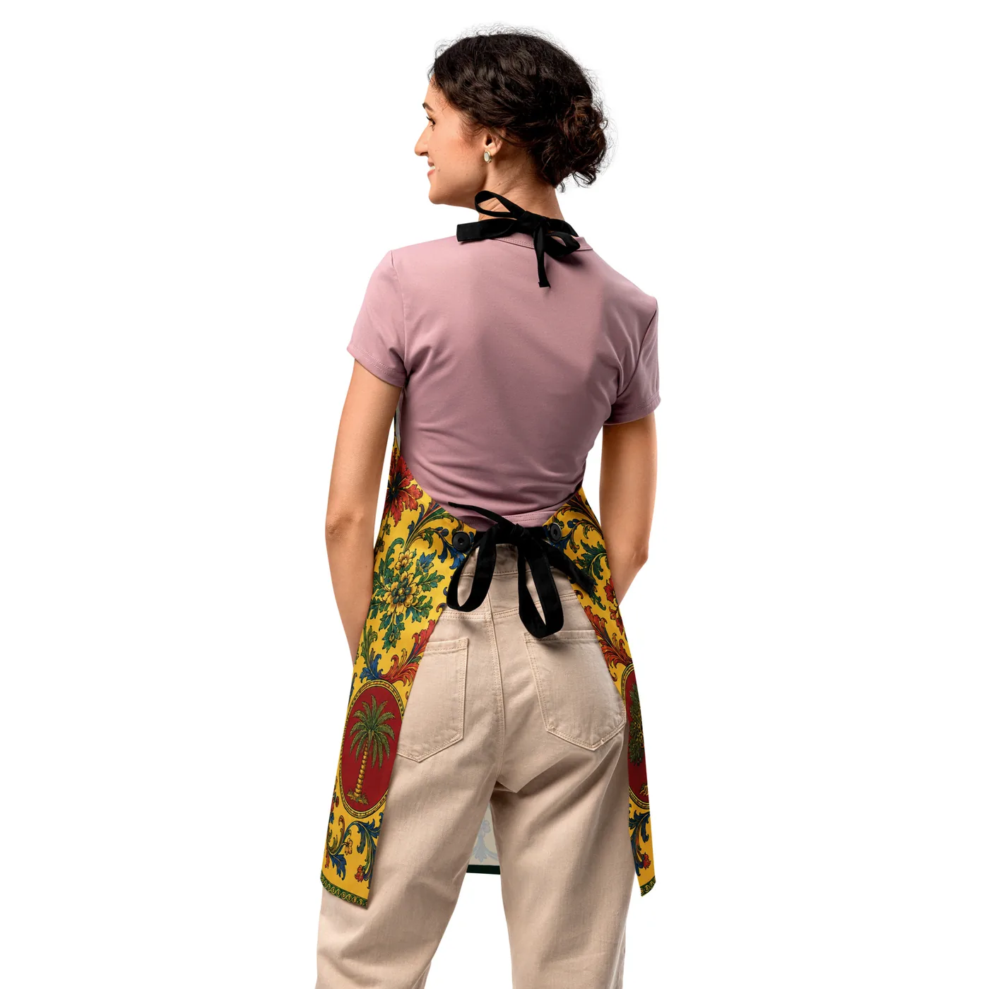 Garden of Goodness Apron mockup 2