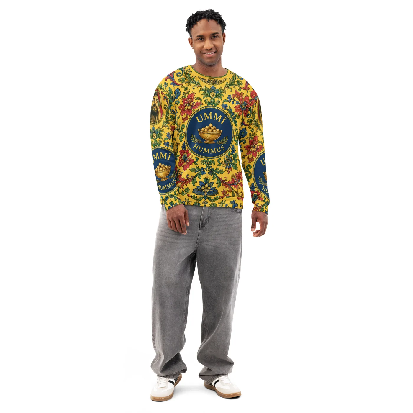 Gilded Garden Crewneck mockup 2
