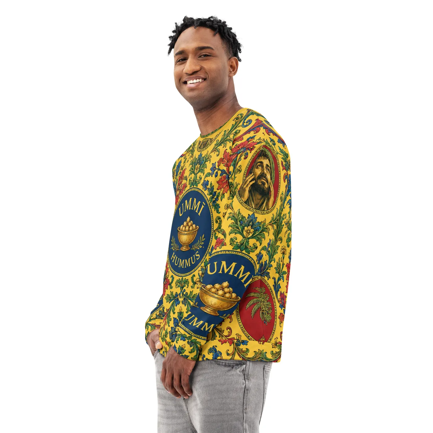 Gilded Garden Crewneck mockup 3