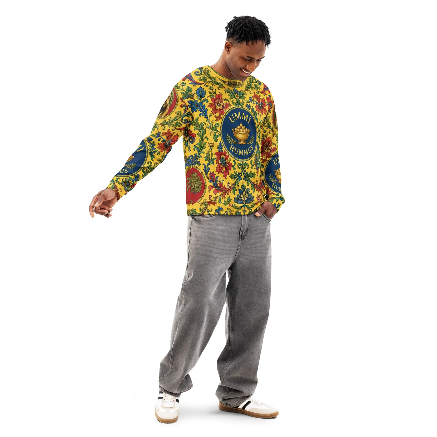 Gilded Garden Crewneck mockup 4