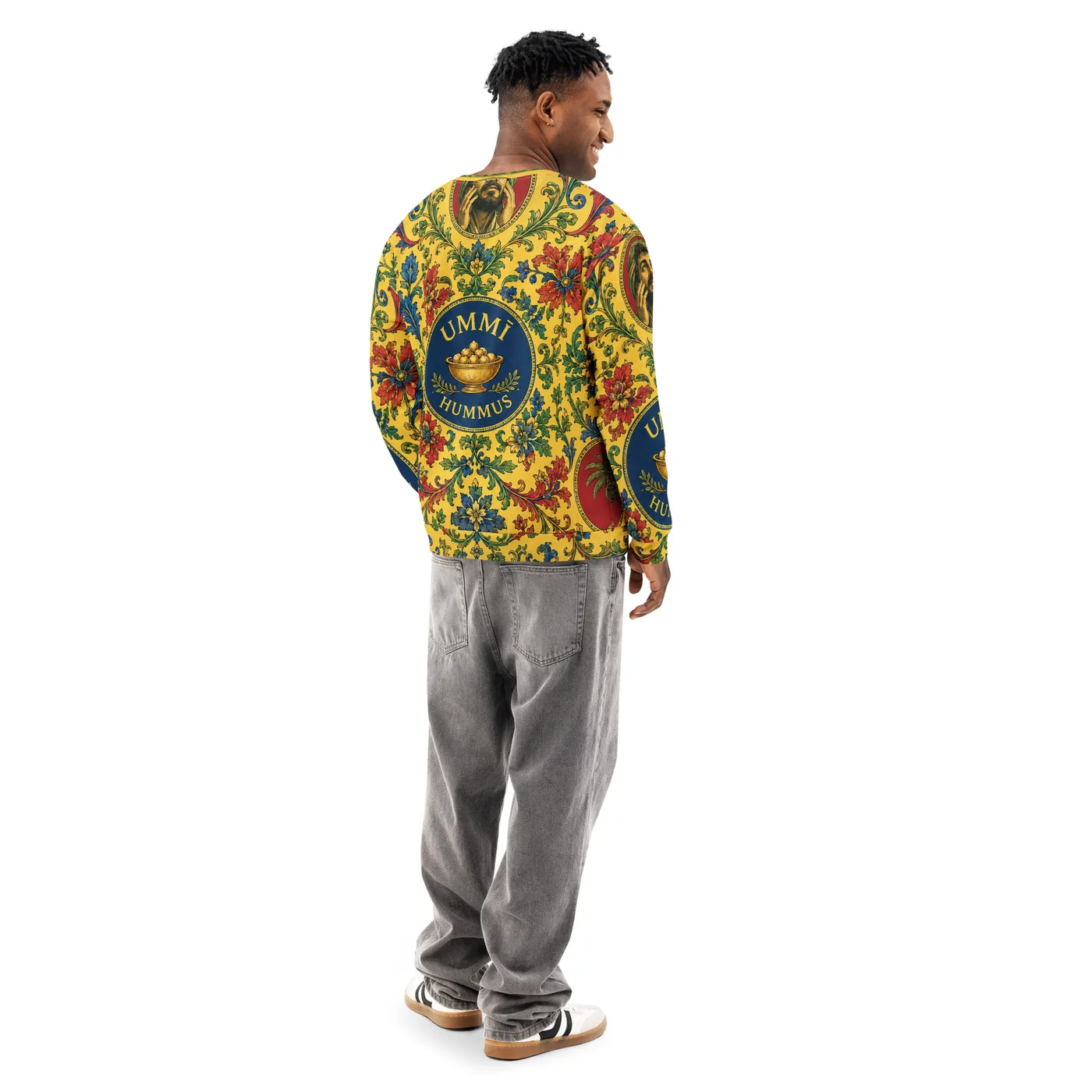 Gilded Garden Crewneck mockup 6
