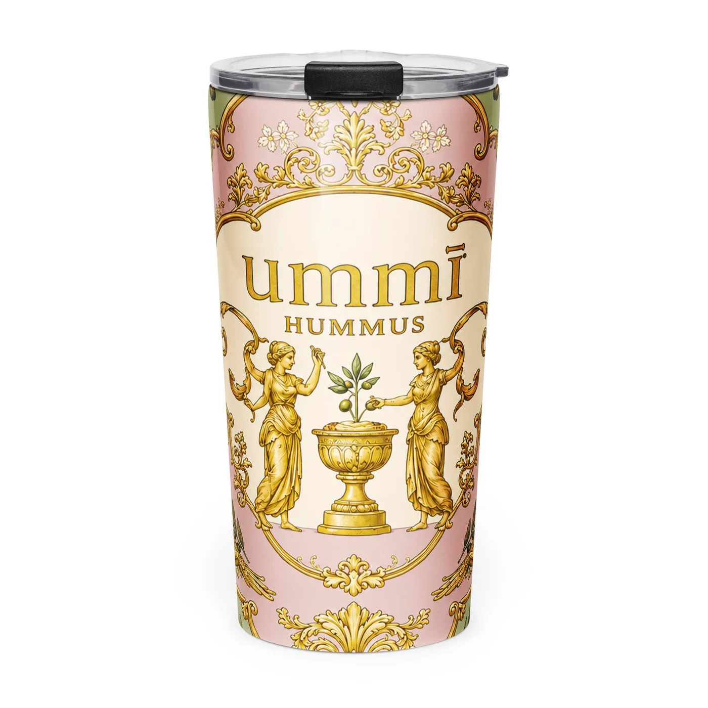 Gilded Garden Insulated Mug mockup 1