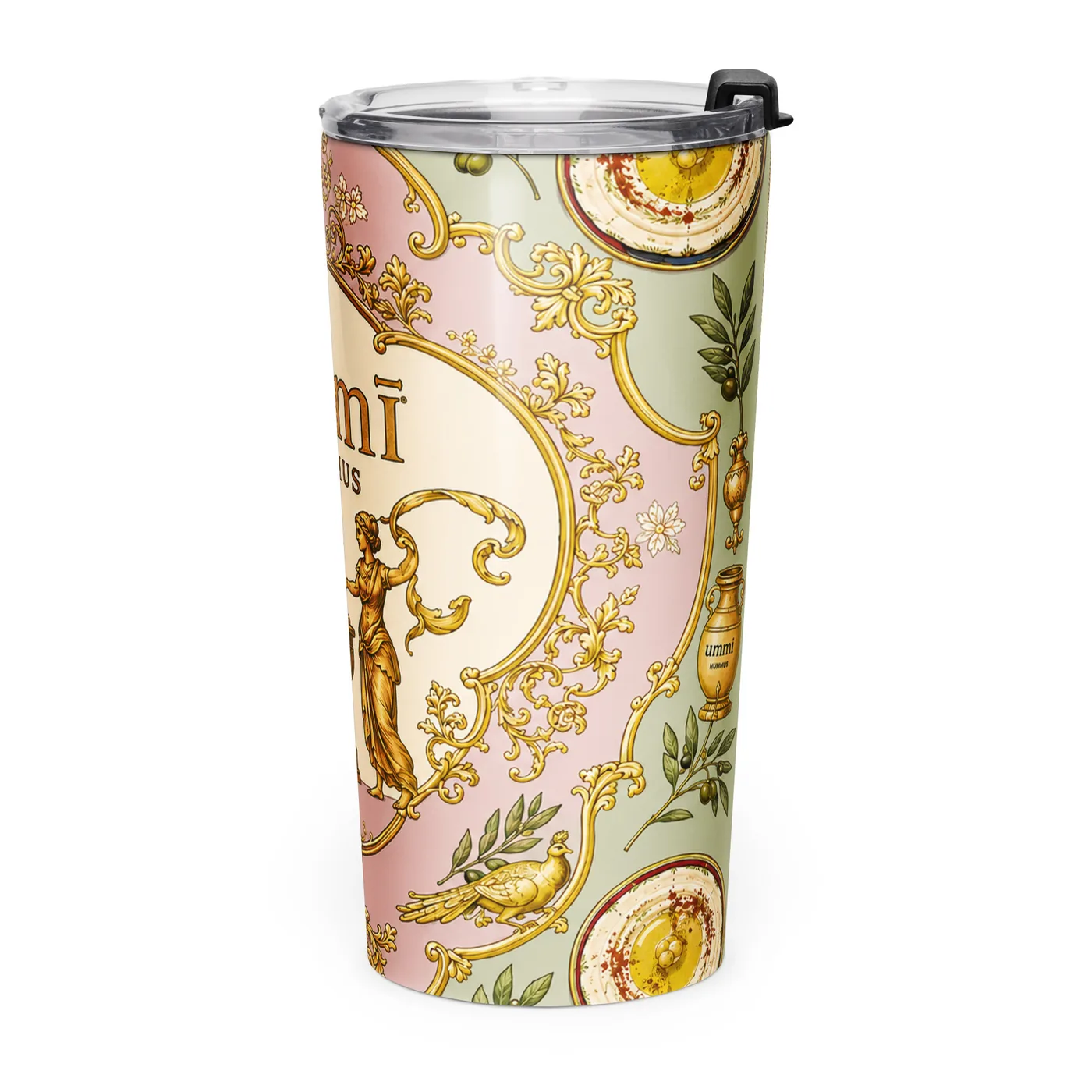 Gilded Garden Insulated Mug mockup 2