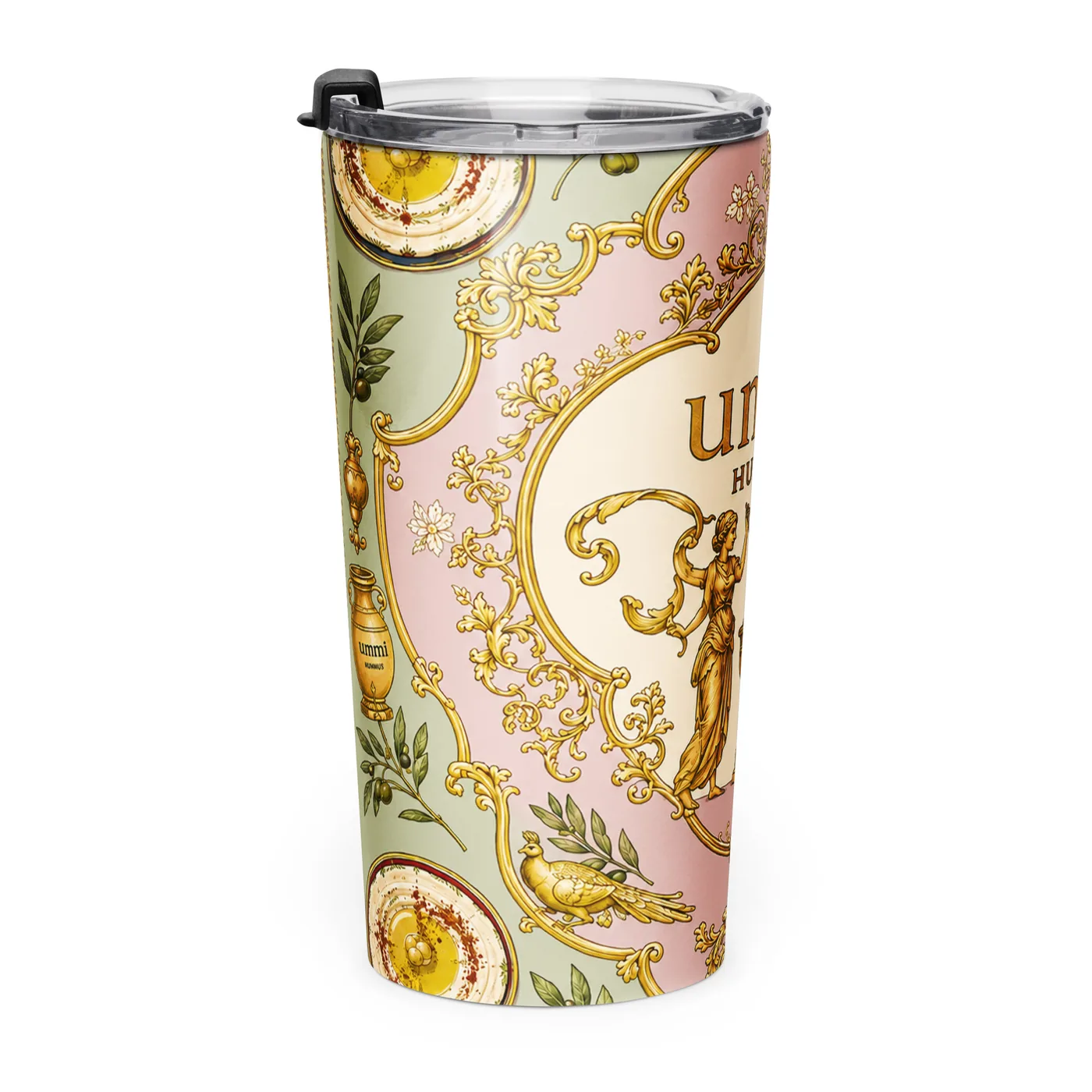 Gilded Garden Insulated Mug mockup 3