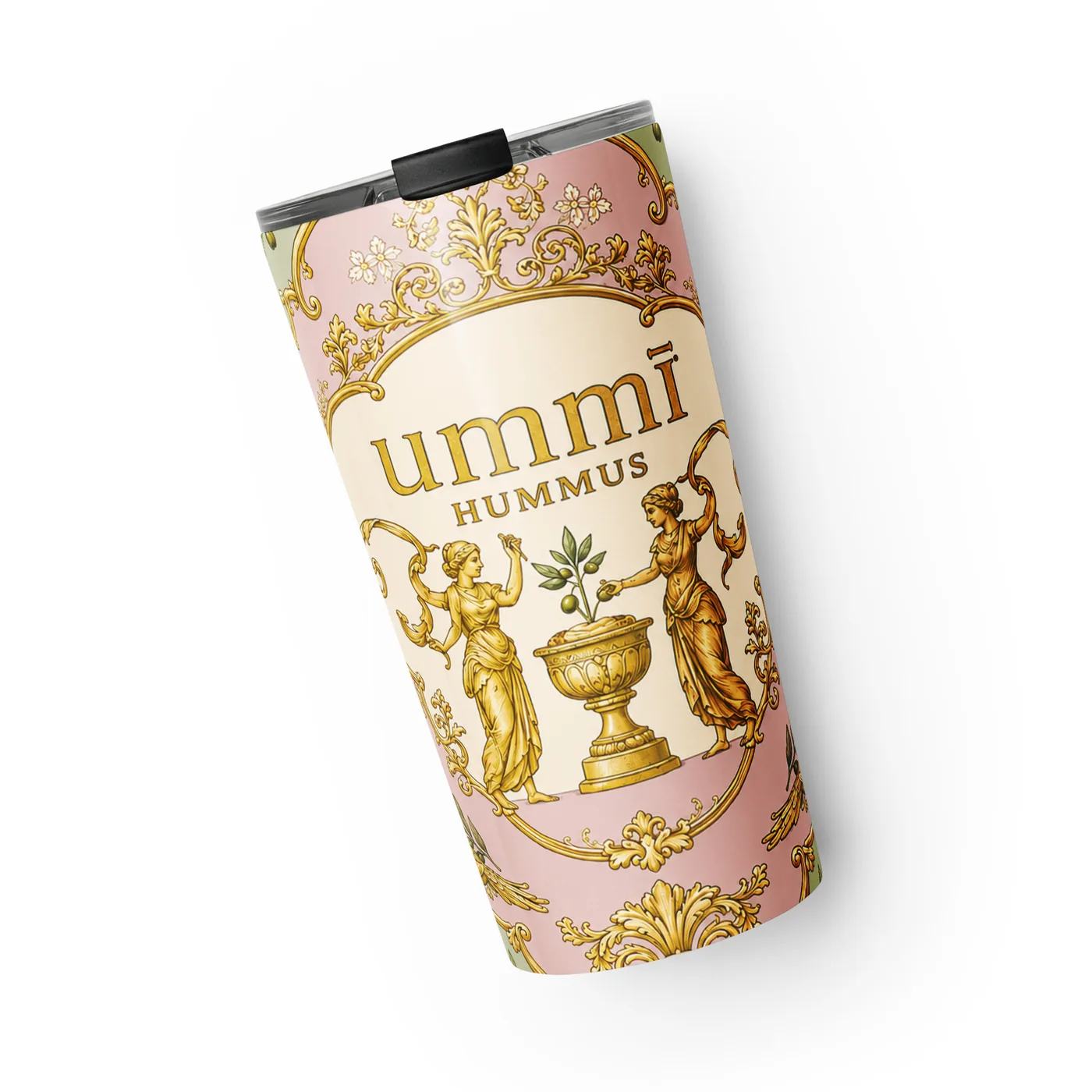 Gilded Garden Insulated Mug mockup 5