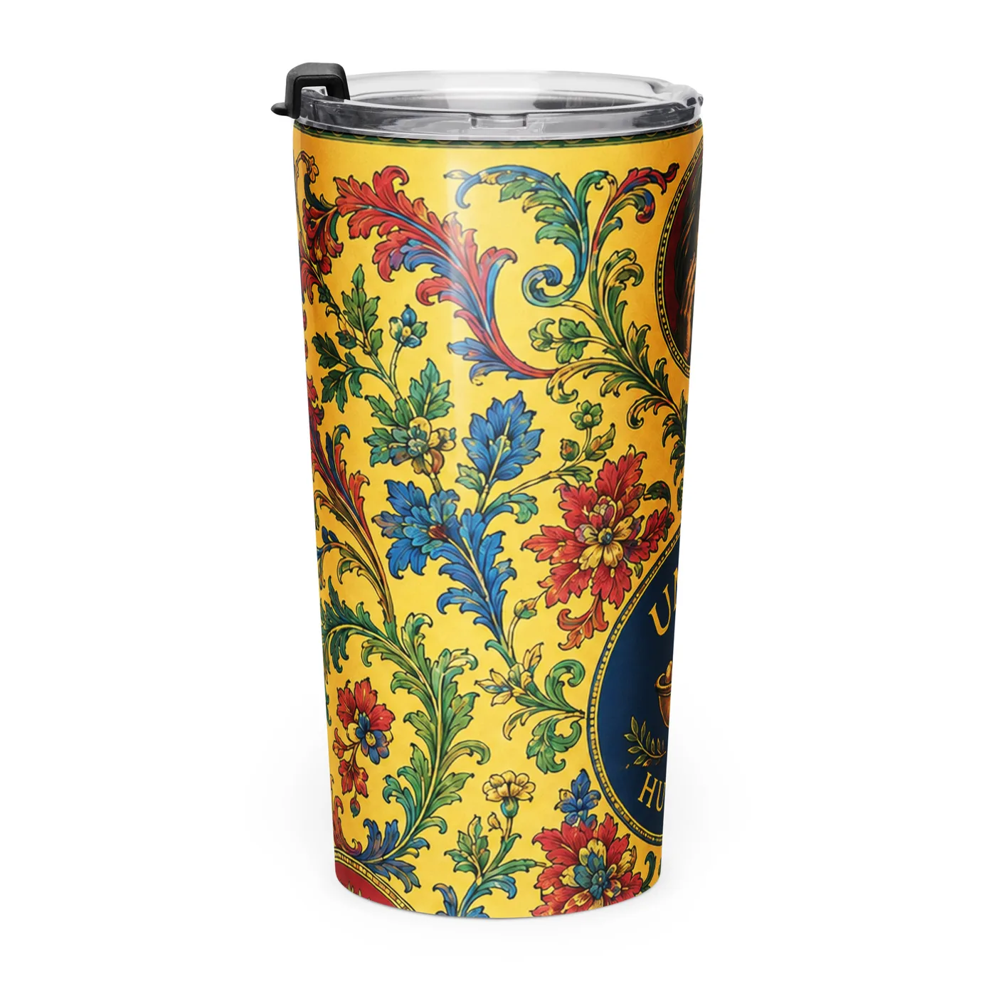 Golden Souk Insulated Mug mockup 3
