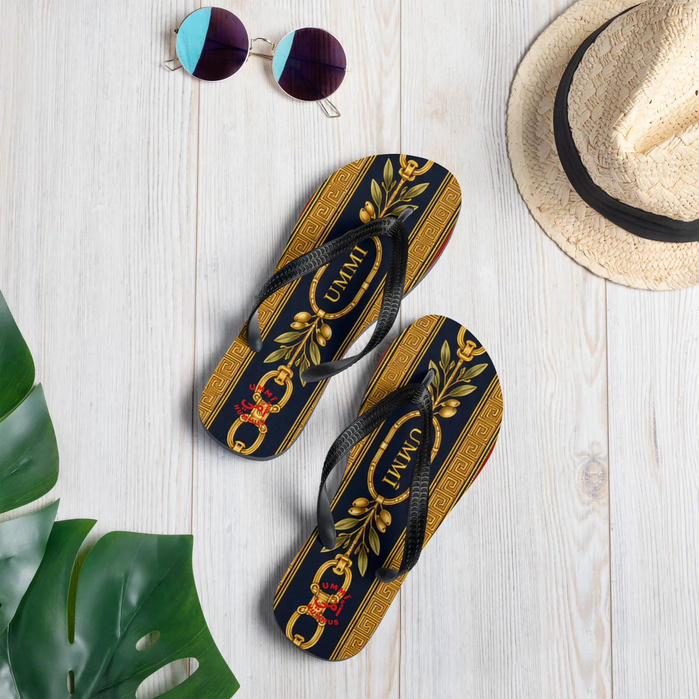 Guided Chain Flip Flops mockup 4
