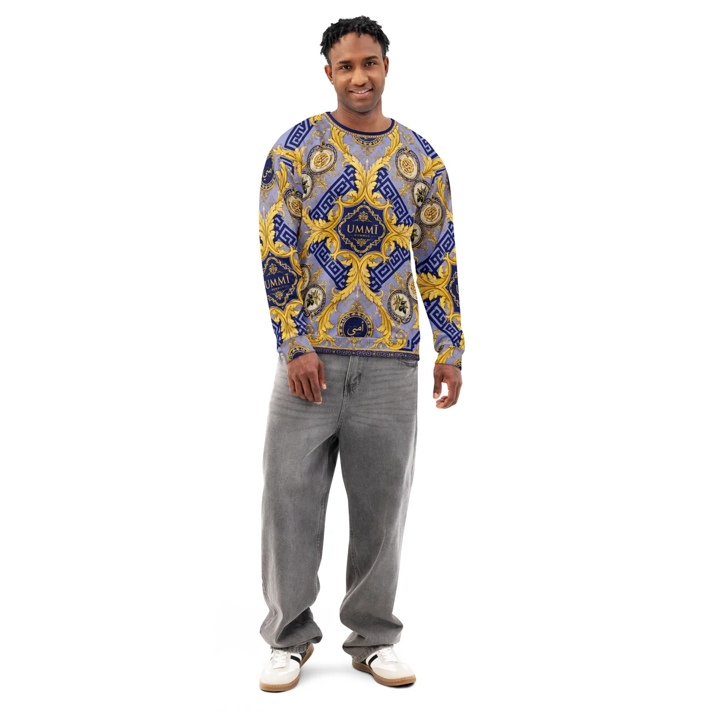 Imperial Baroque Crewneck mockup 2