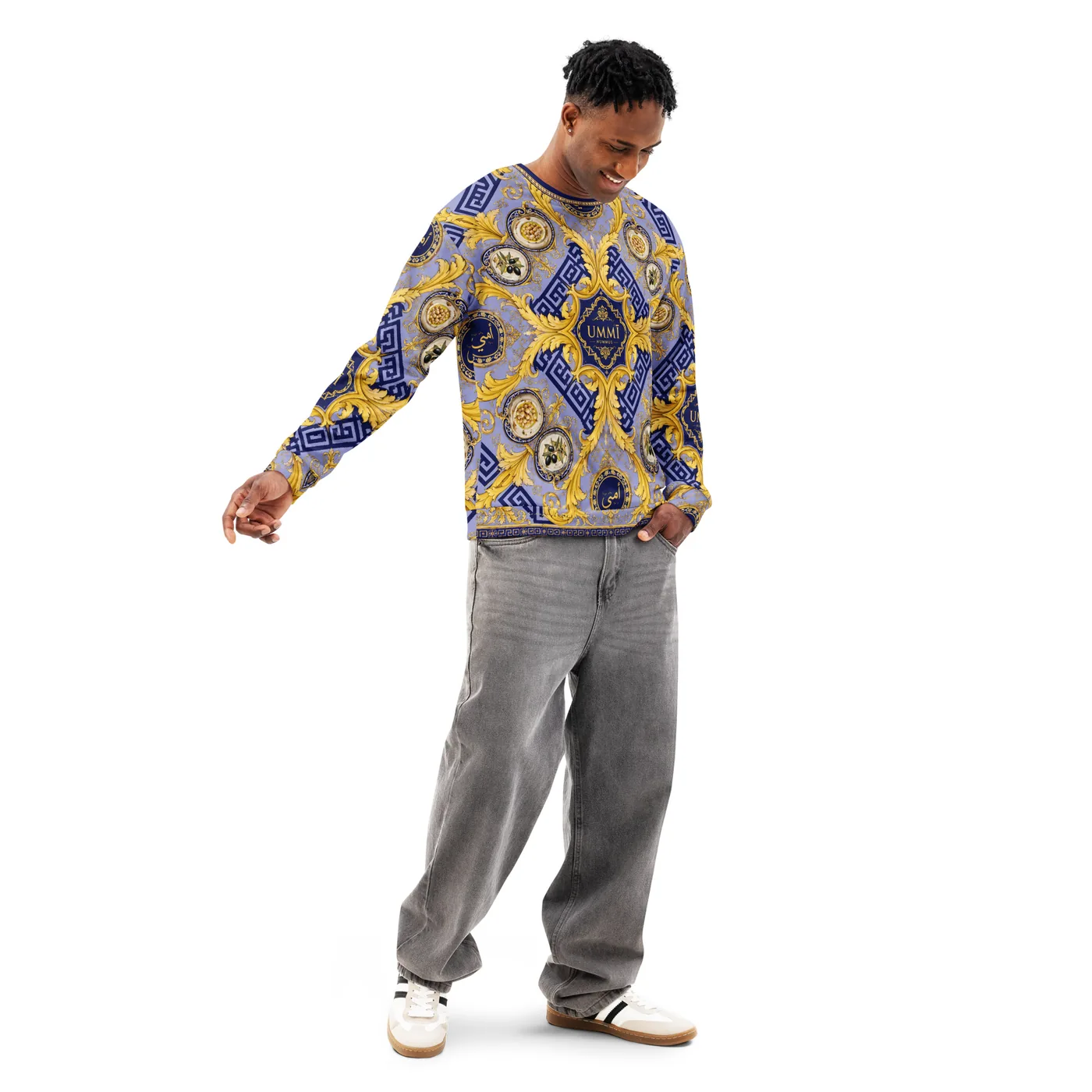 Imperial Baroque Crewneck mockup 4