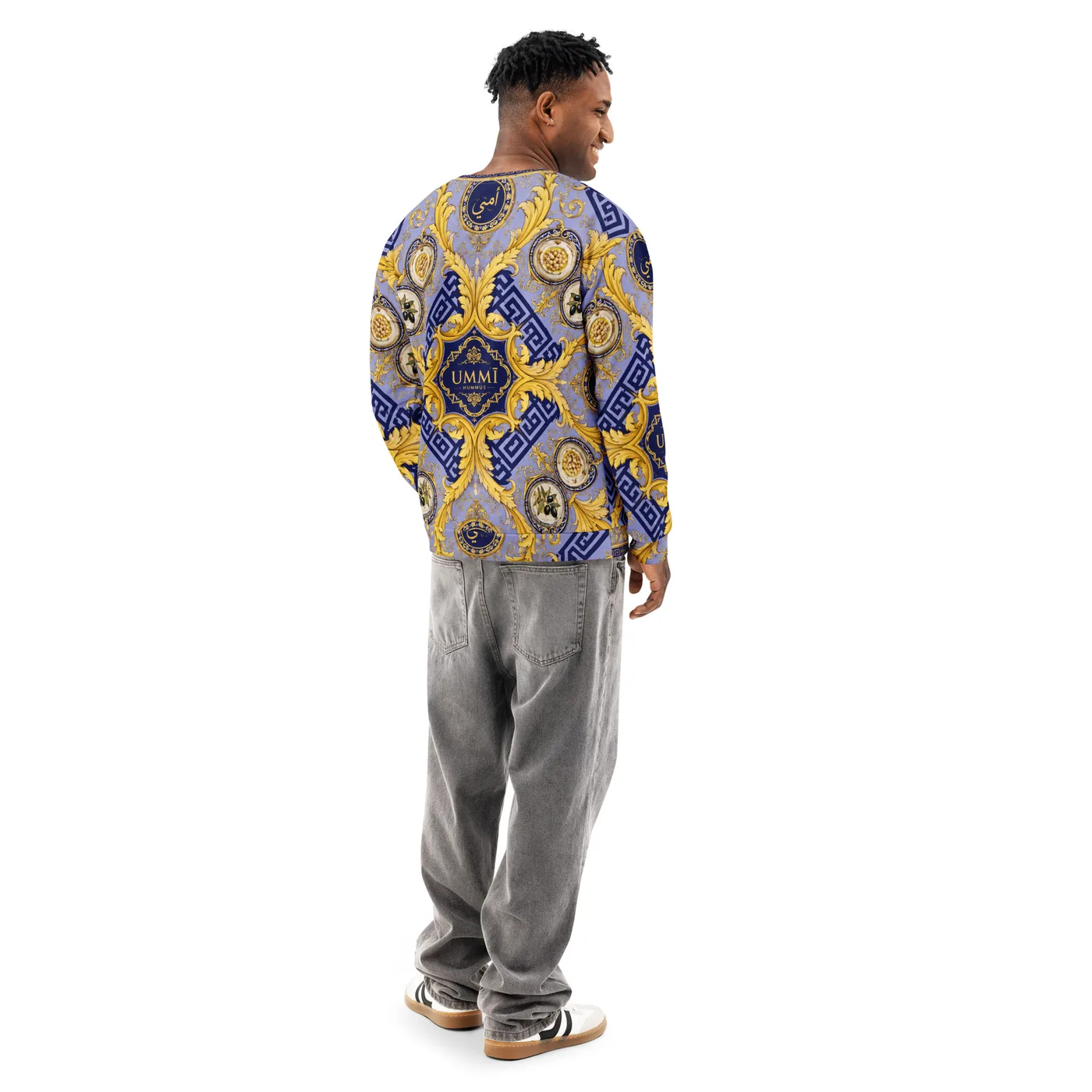 Imperial Baroque Crewneck mockup 6