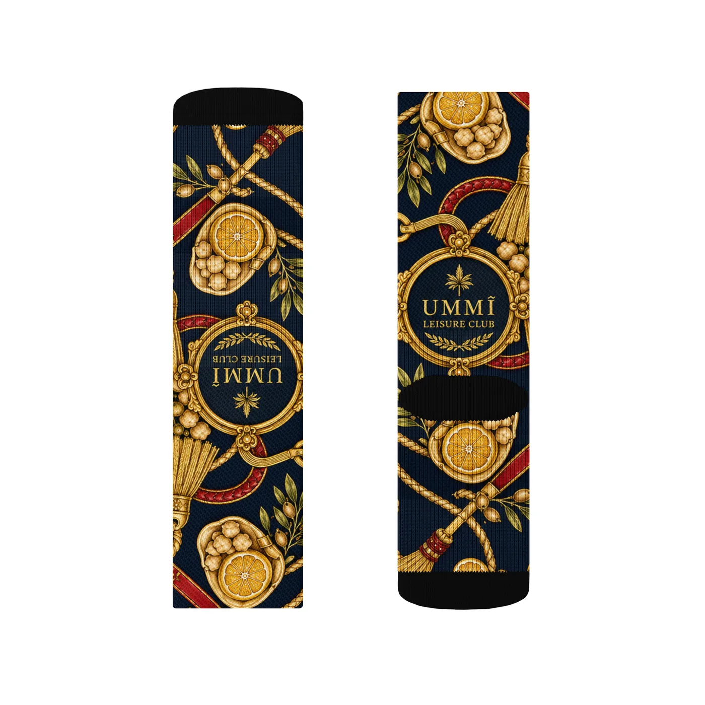Midnight Souk Socks mockup 6