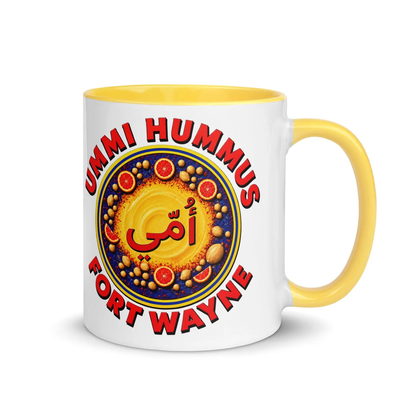 My Morning Souk Hummus Mug mockup 3