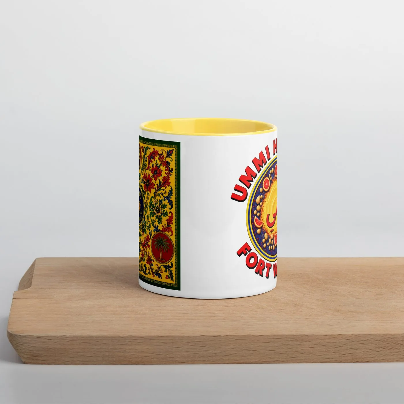 My Morning Souk Hummus Mug mockup 4