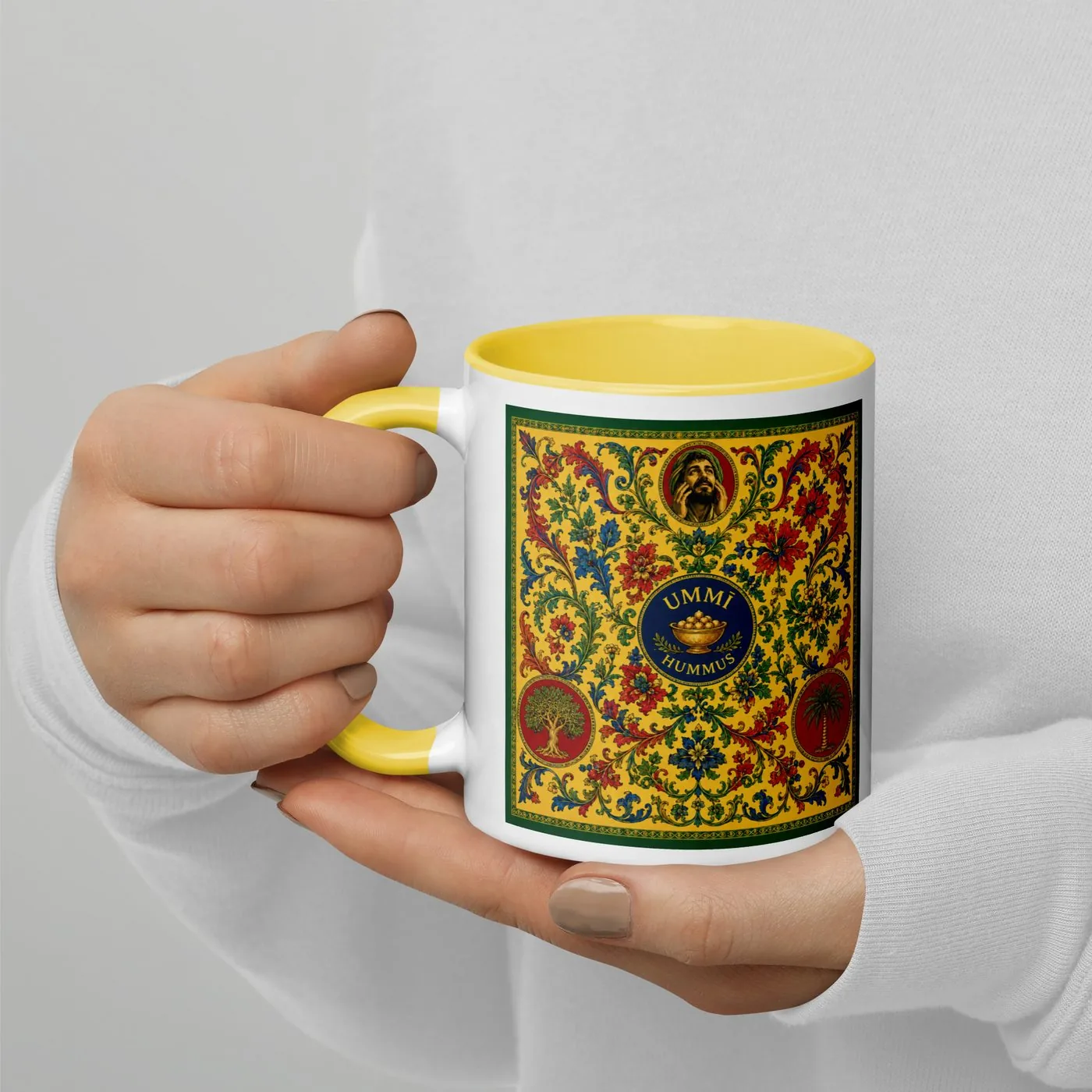 My Morning Souk Hummus Mug mockup 5