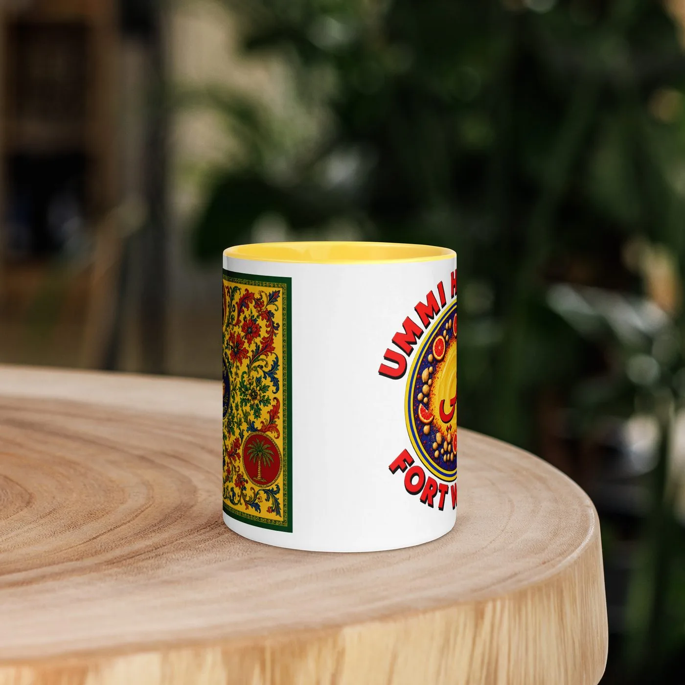 My Morning Souk Hummus Mug mockup 7