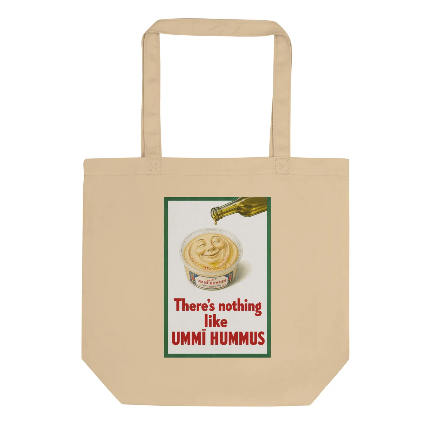UMMĪ Hummus Organic Eco Tote mockup 2