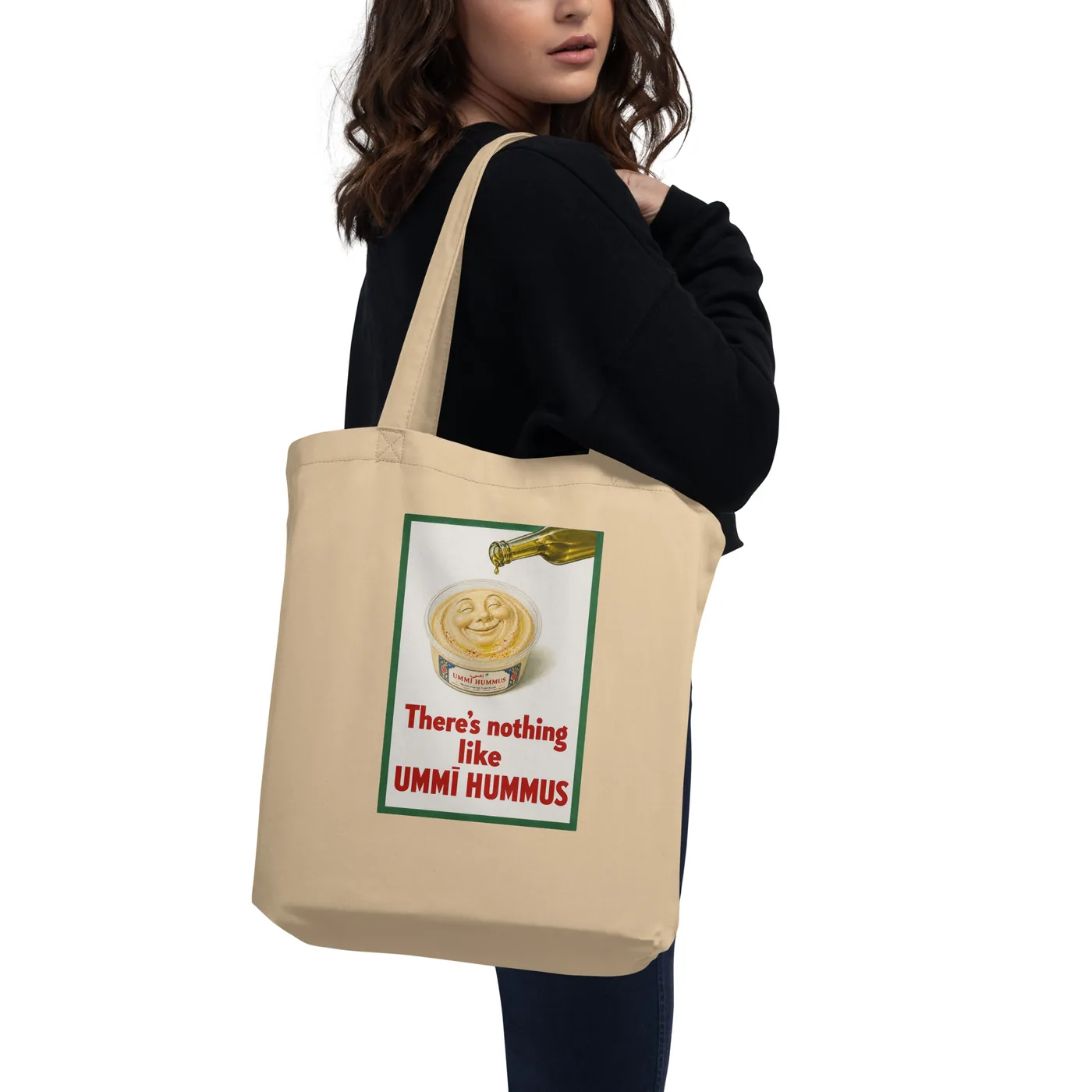 UMMĪ Hummus Organic Eco Tote mockup 4