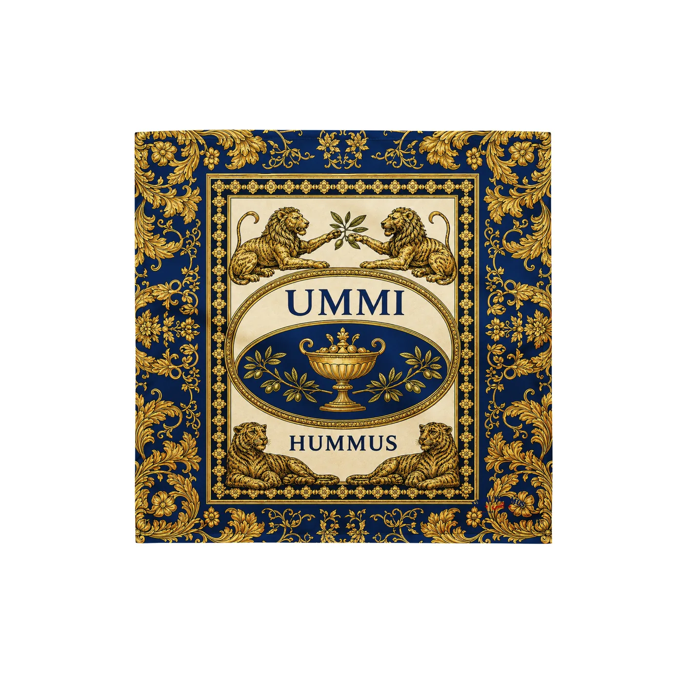Royal Baroque Bandana mockup 1