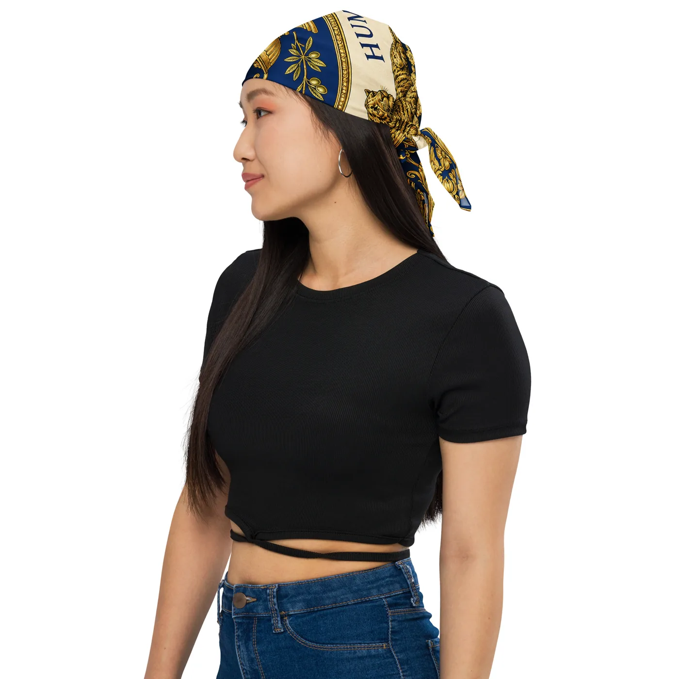 Royal Baroque Bandana mockup 3
