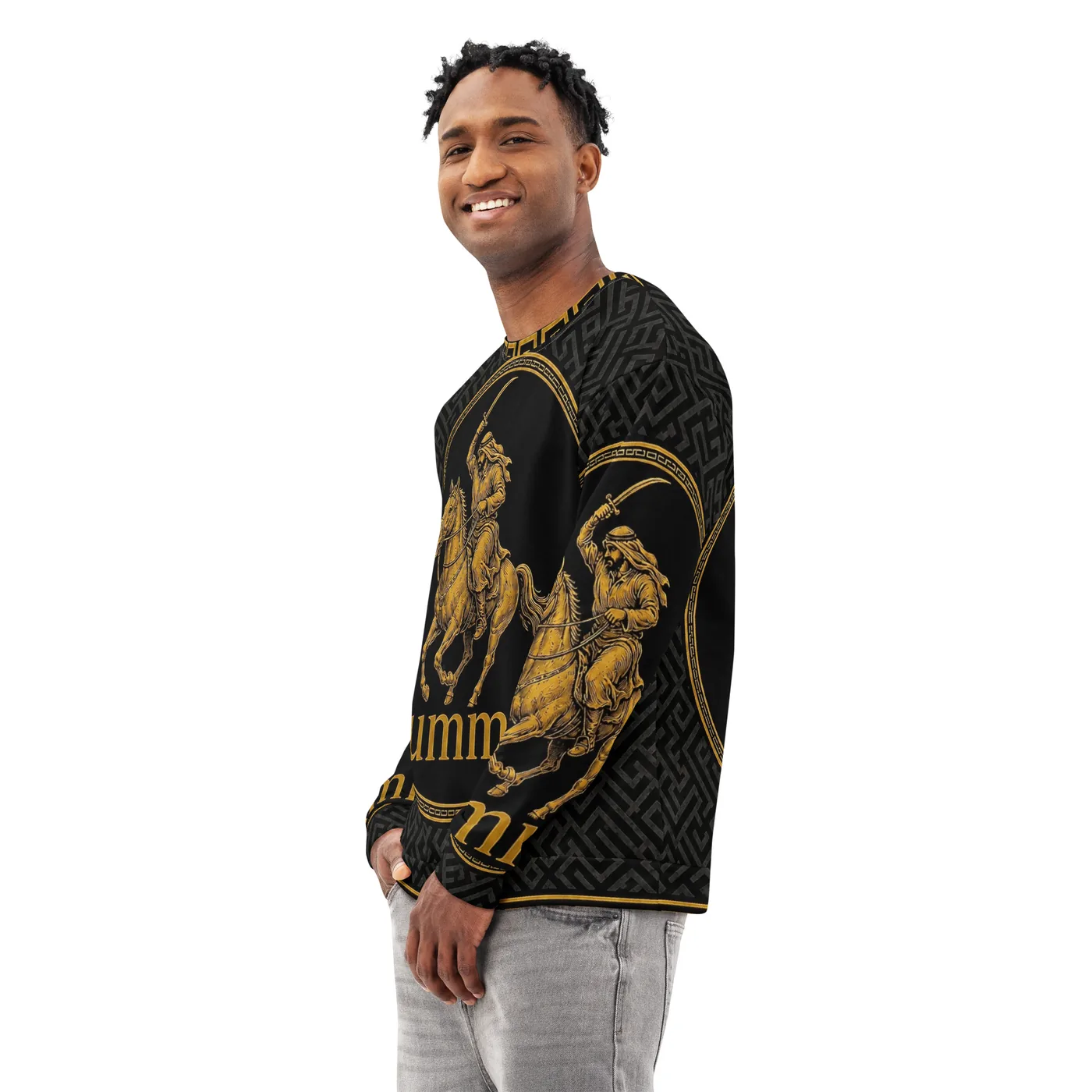 Scimitar Club Crewneck mockup 3
