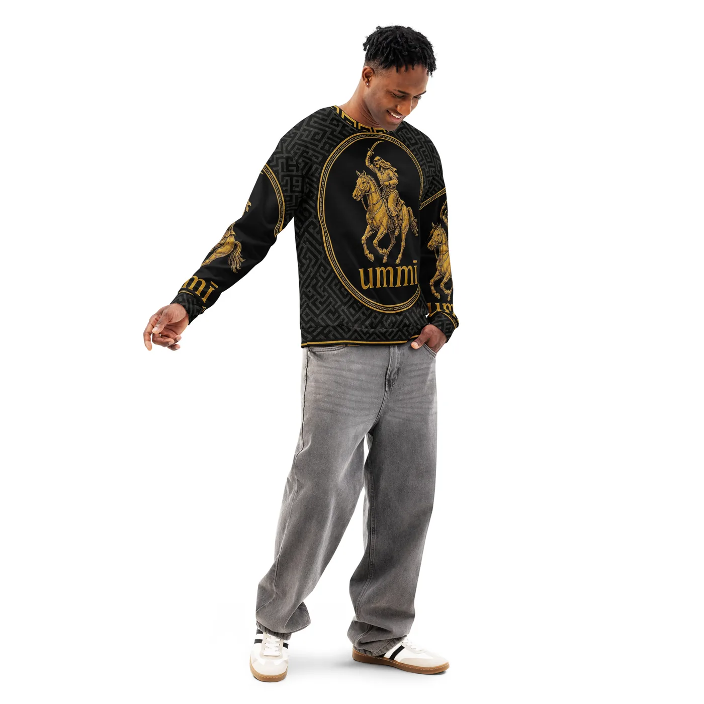Scimitar Club Crewneck mockup 4