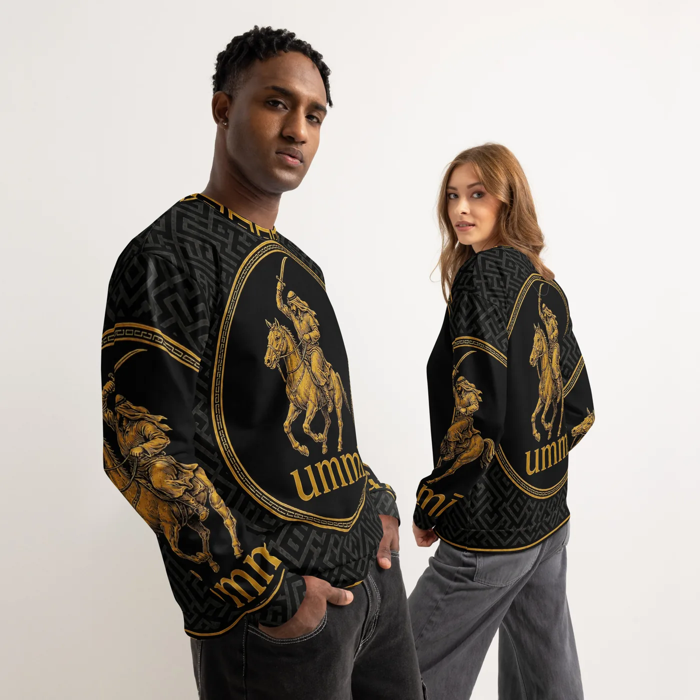 Scimitar Club Crewneck mockup 7