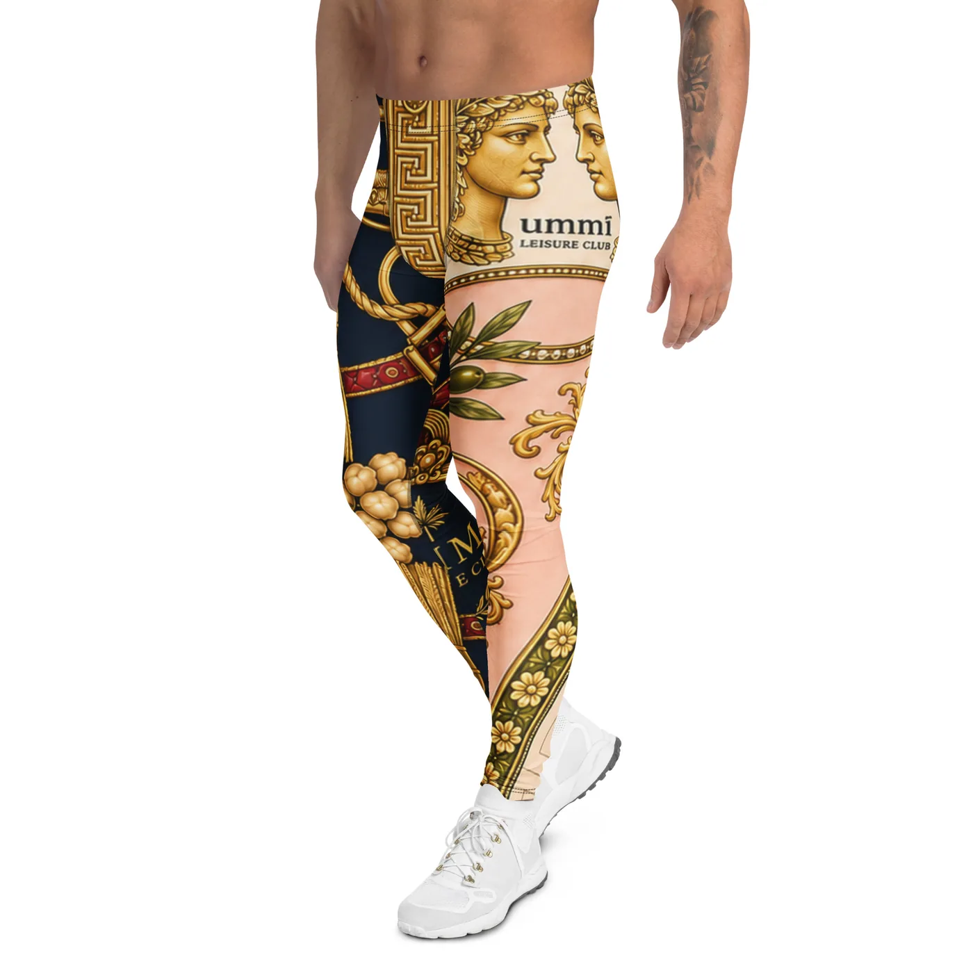 Split Souk Men’s Leggings mockup 4
