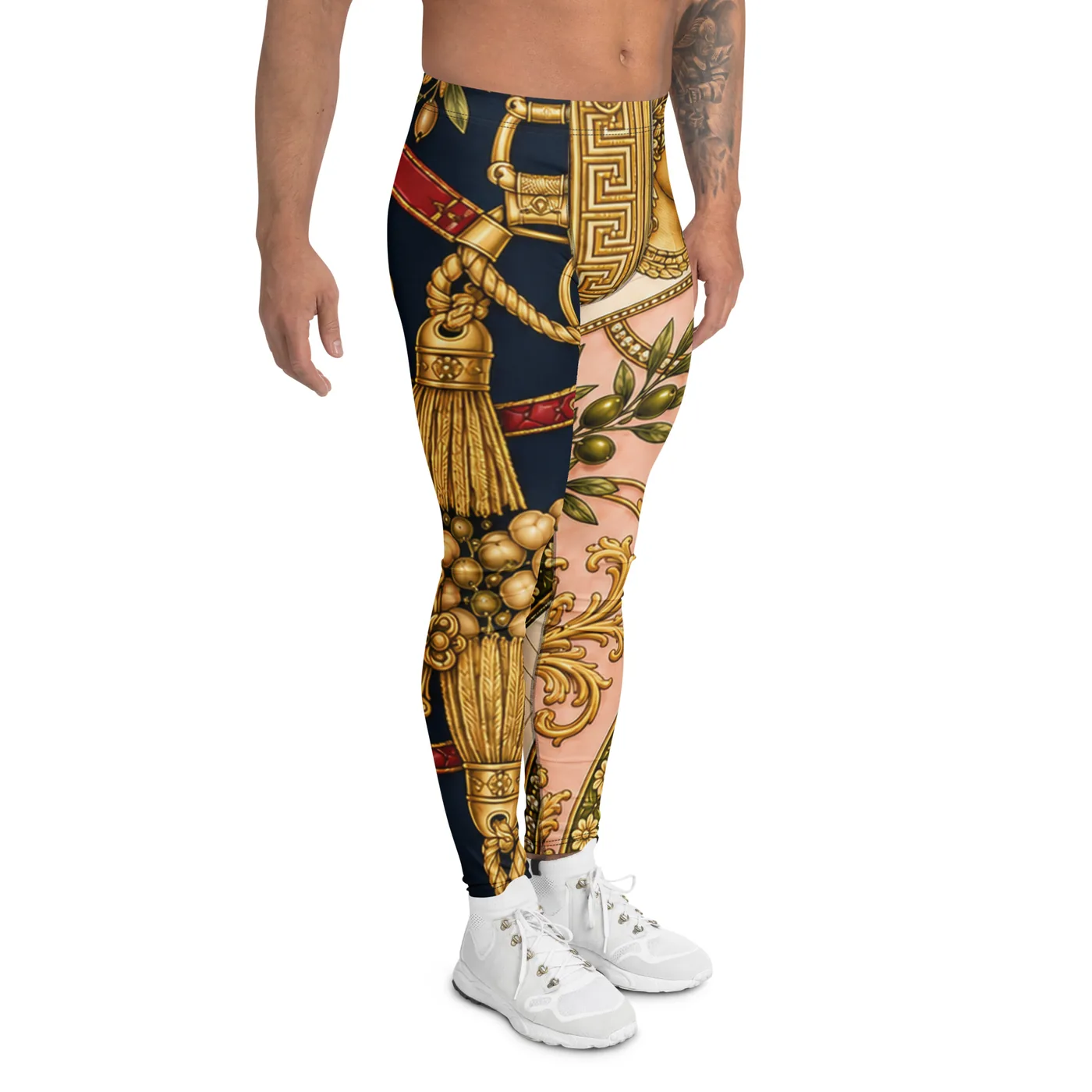 Split Souk Men’s Leggings mockup 5