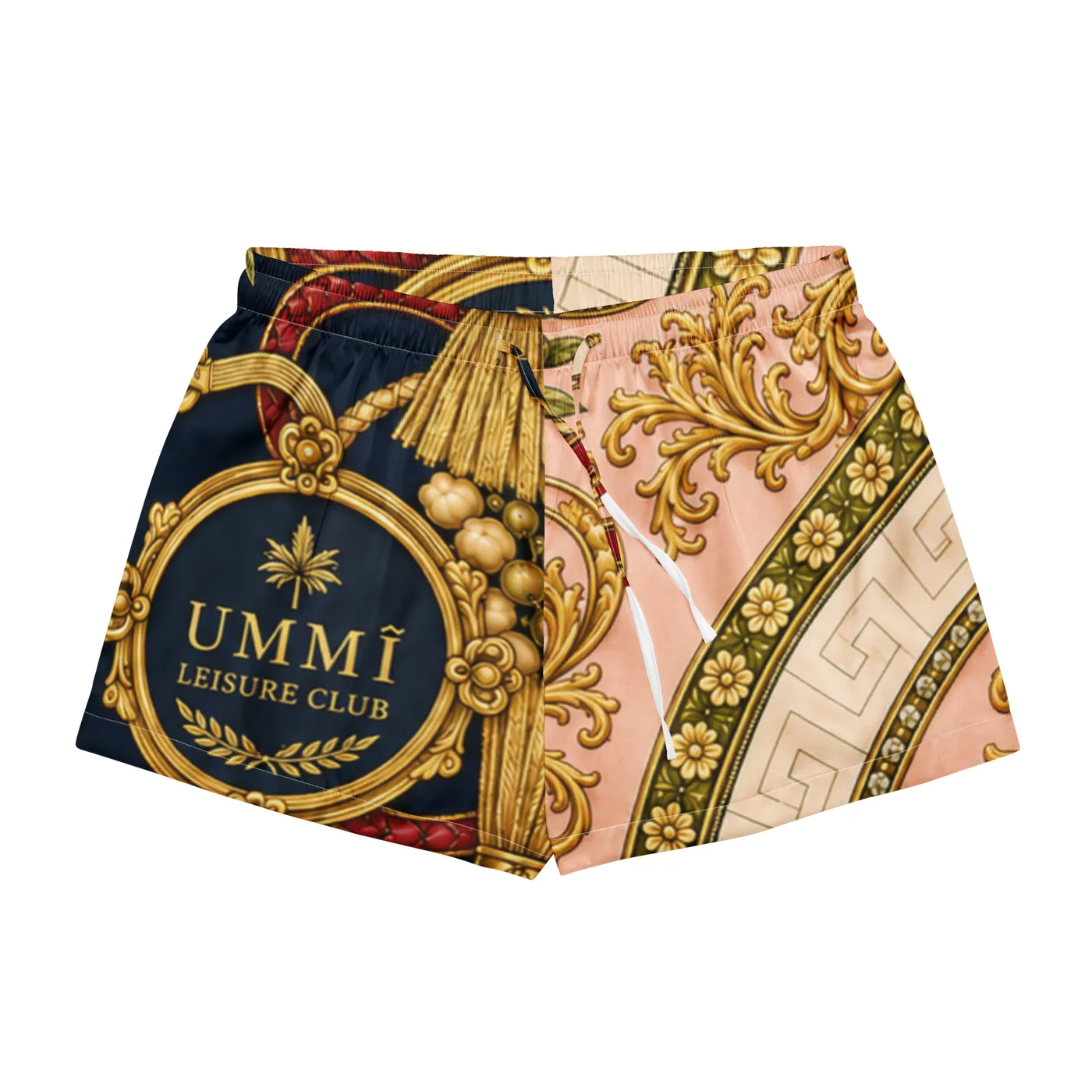 Split Souk Pajama Shorts mockup 1