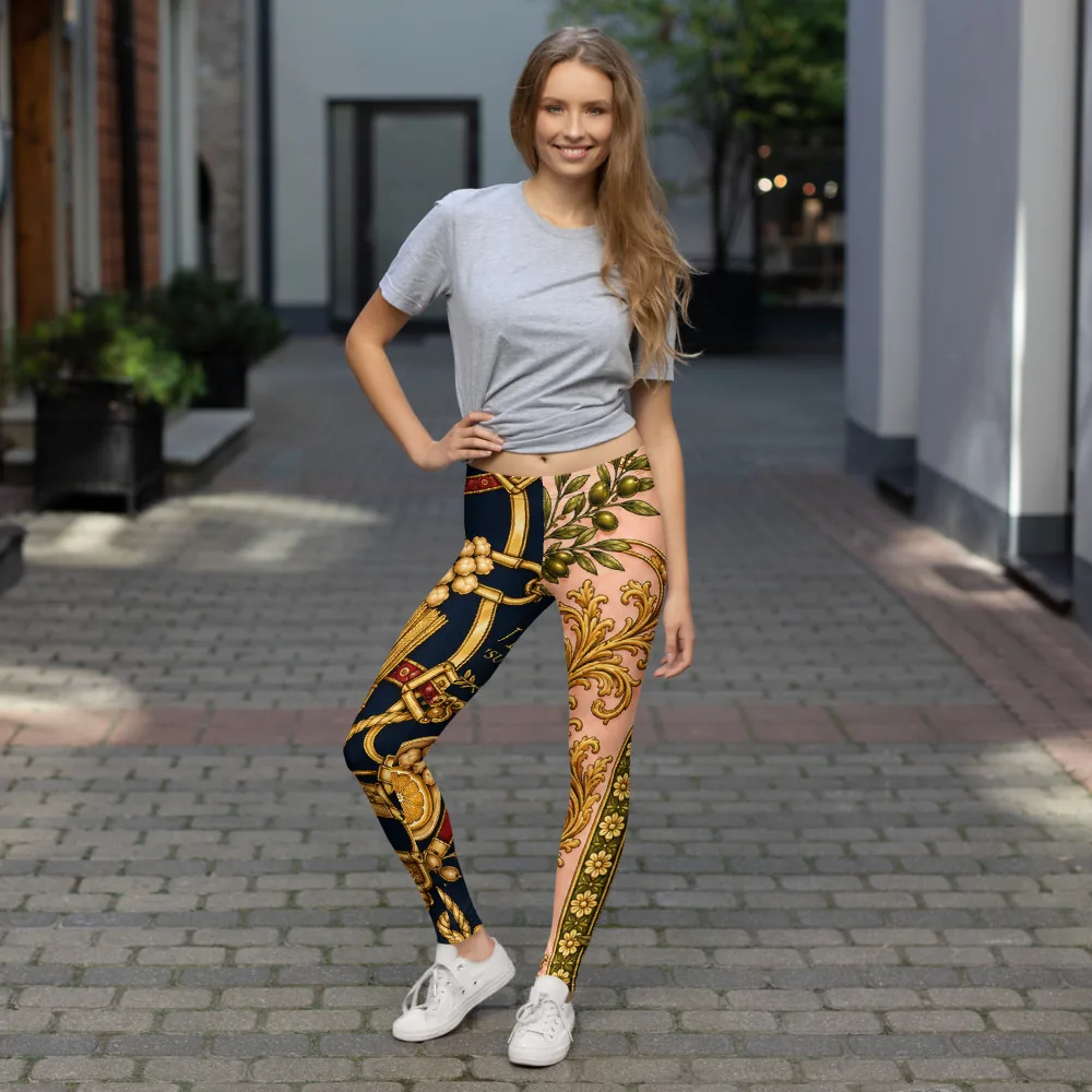 Split Souk Women’s Leggings mockup 2