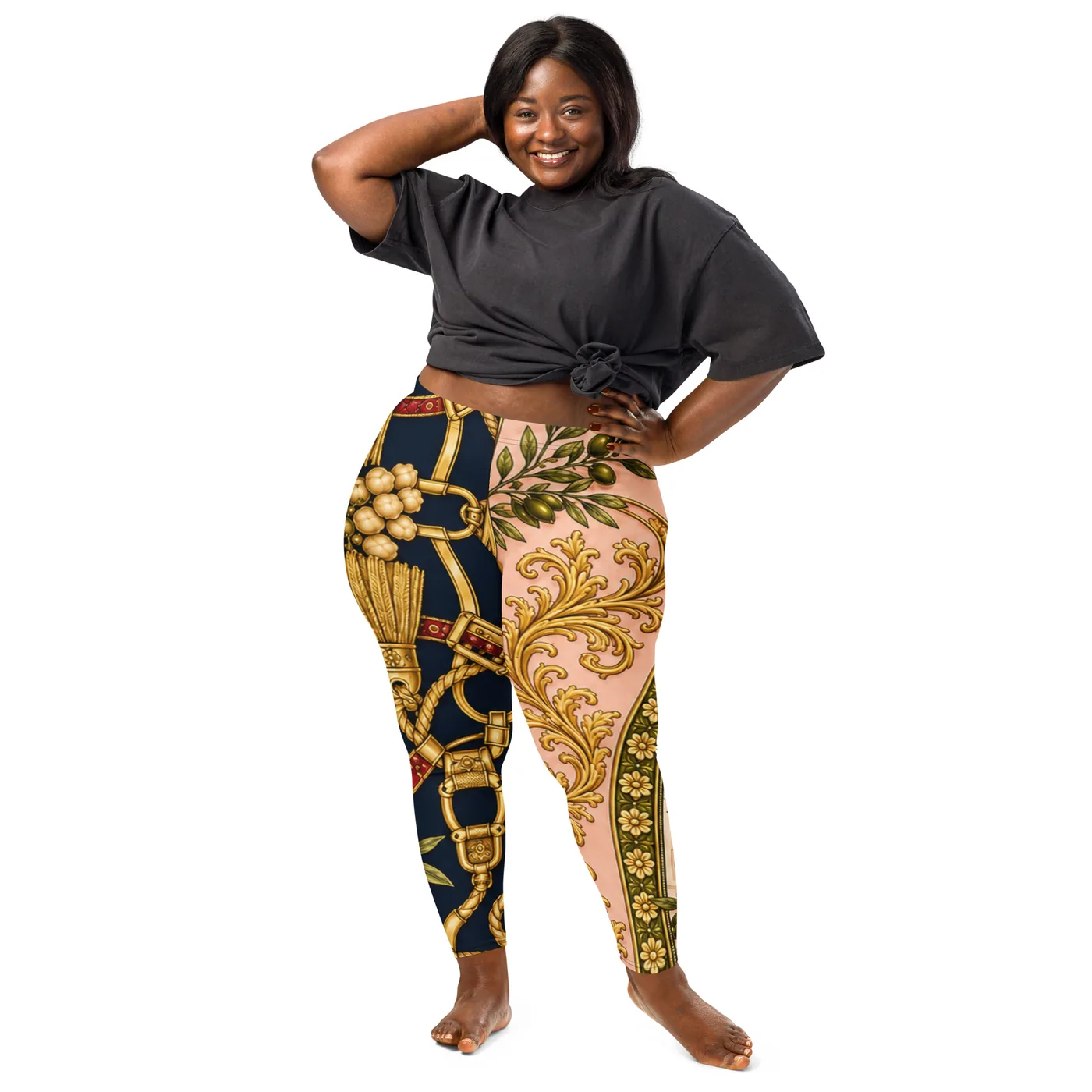 Split Souk Women’s Leggings mockup 3