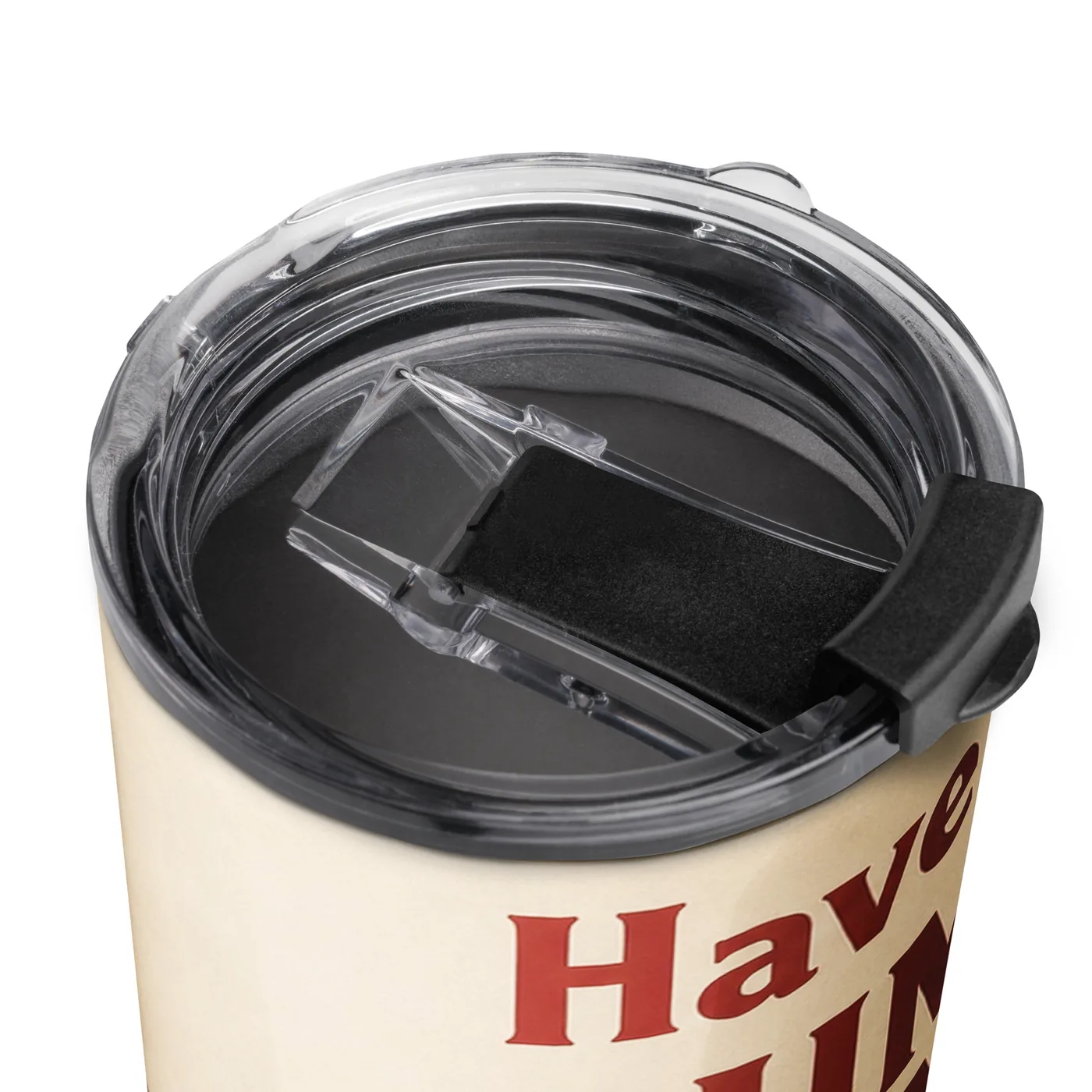 Tired Man Insulated Mug mockup 6