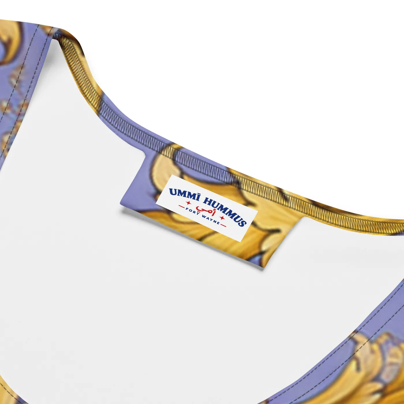 UMMĪ Baroque Crop Top mockup 5