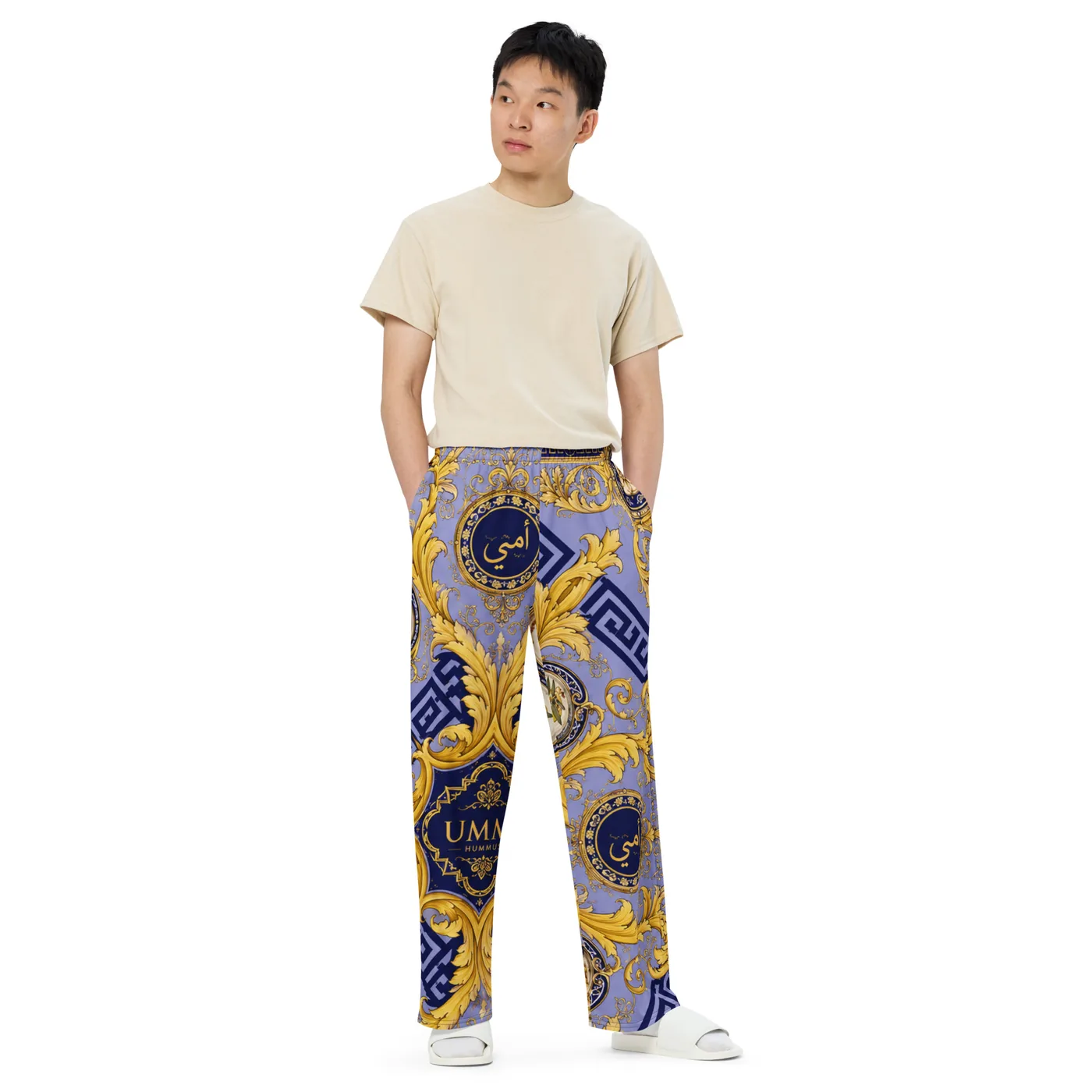 UMMĪ Baroque Lounge Pants mockup 1