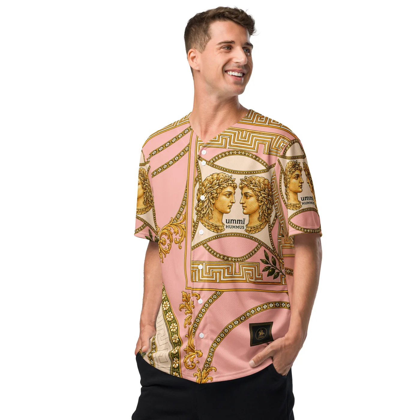 UMMĪ Baseball Jersey mockup 5