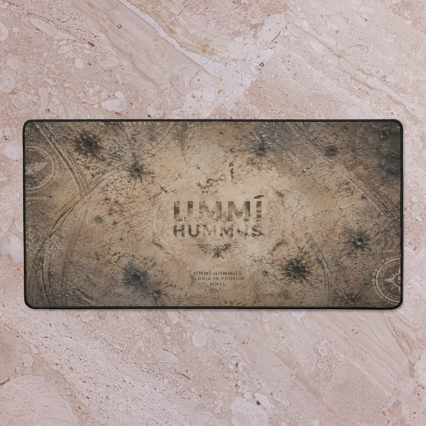 UMMĪ Desert Gaming Mat mockup 1
