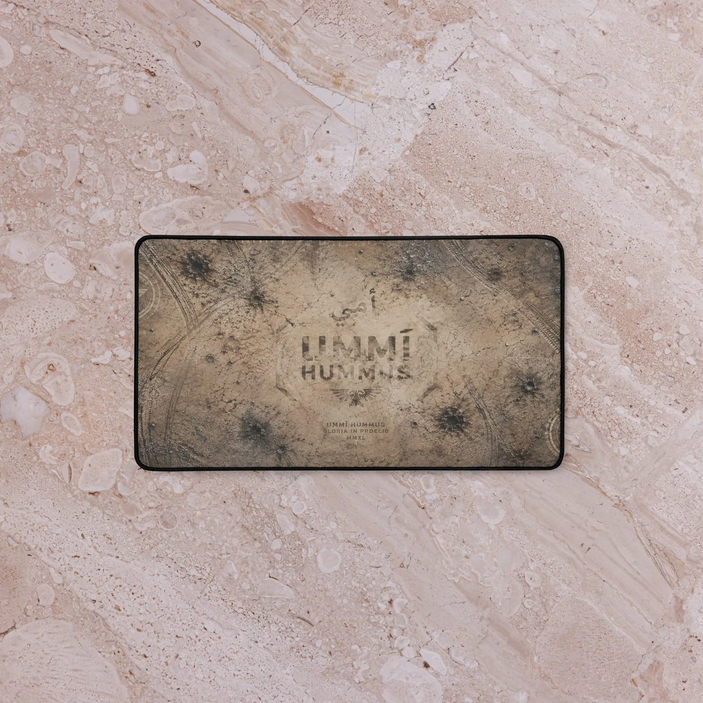 UMMĪ Desert Gaming Mat mockup 3