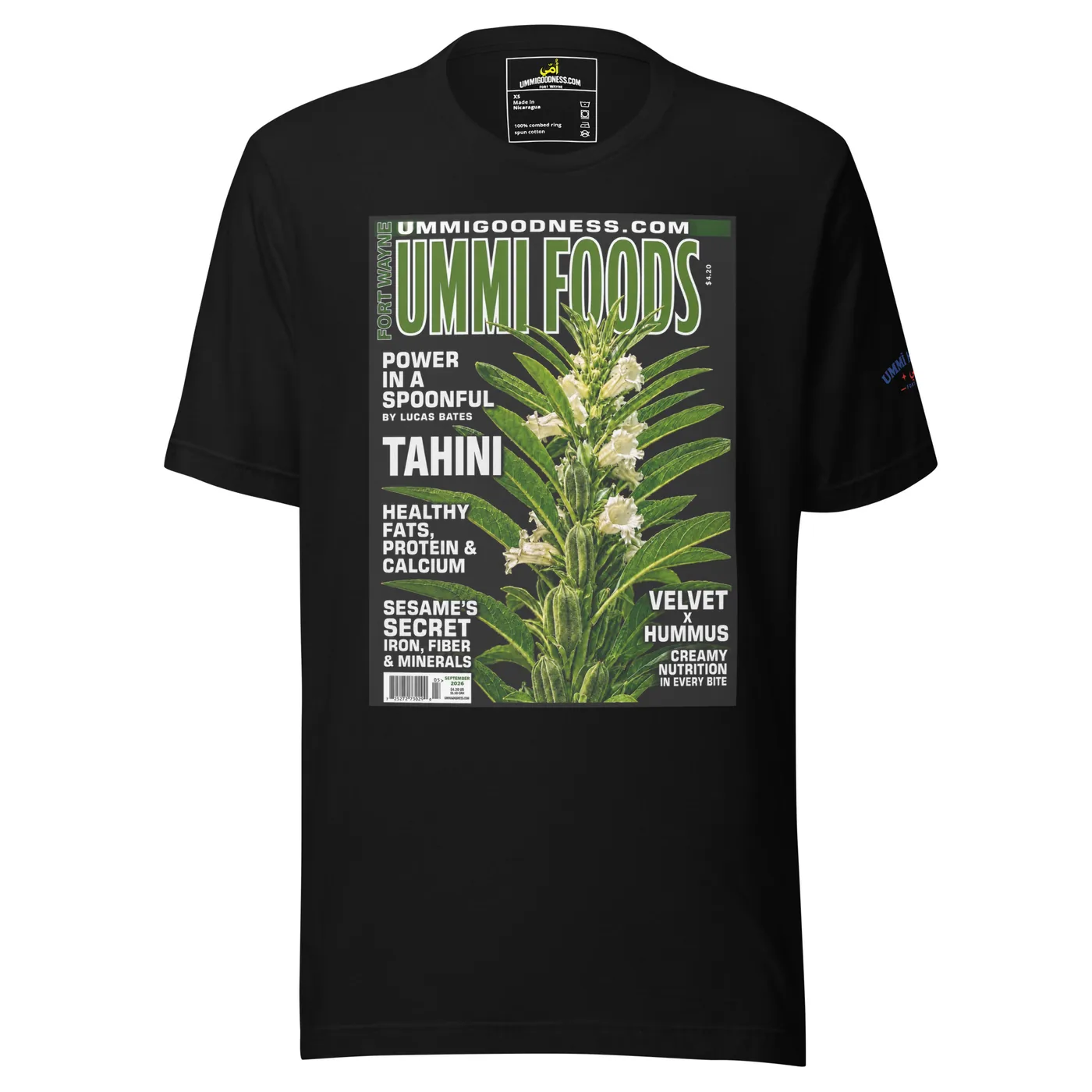 UMMĪ Foods Front Graphic Tee mockup 1