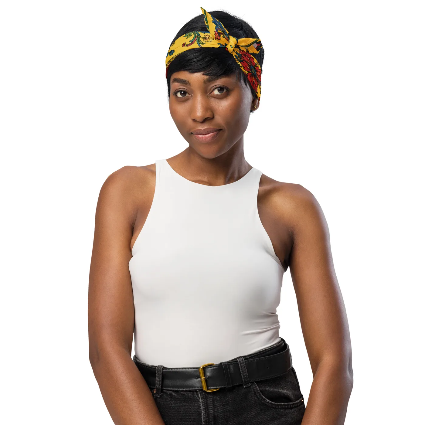 UMMĪ Garden of Goodness Bandana mockup 2