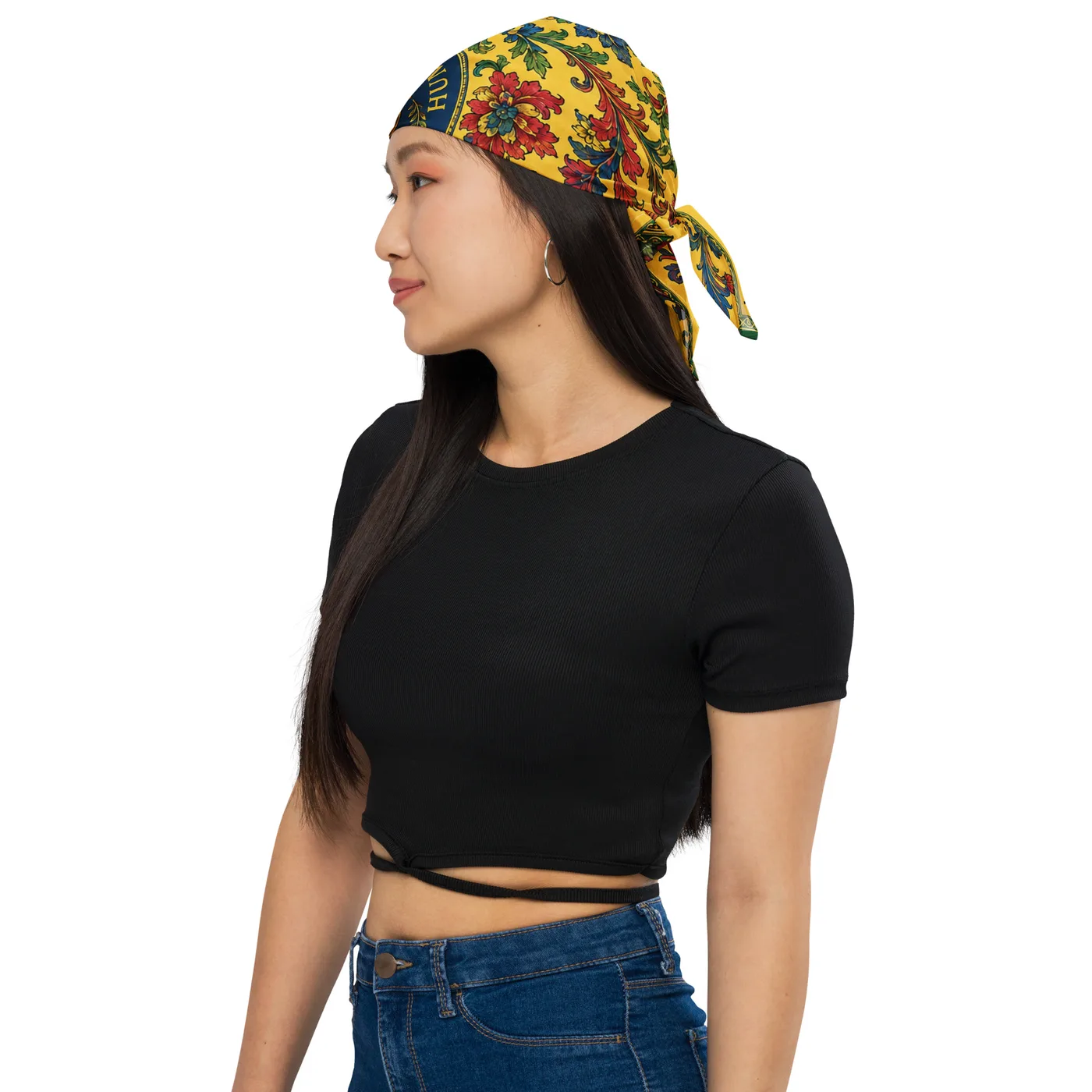UMMĪ Garden of Goodness Bandana mockup 3