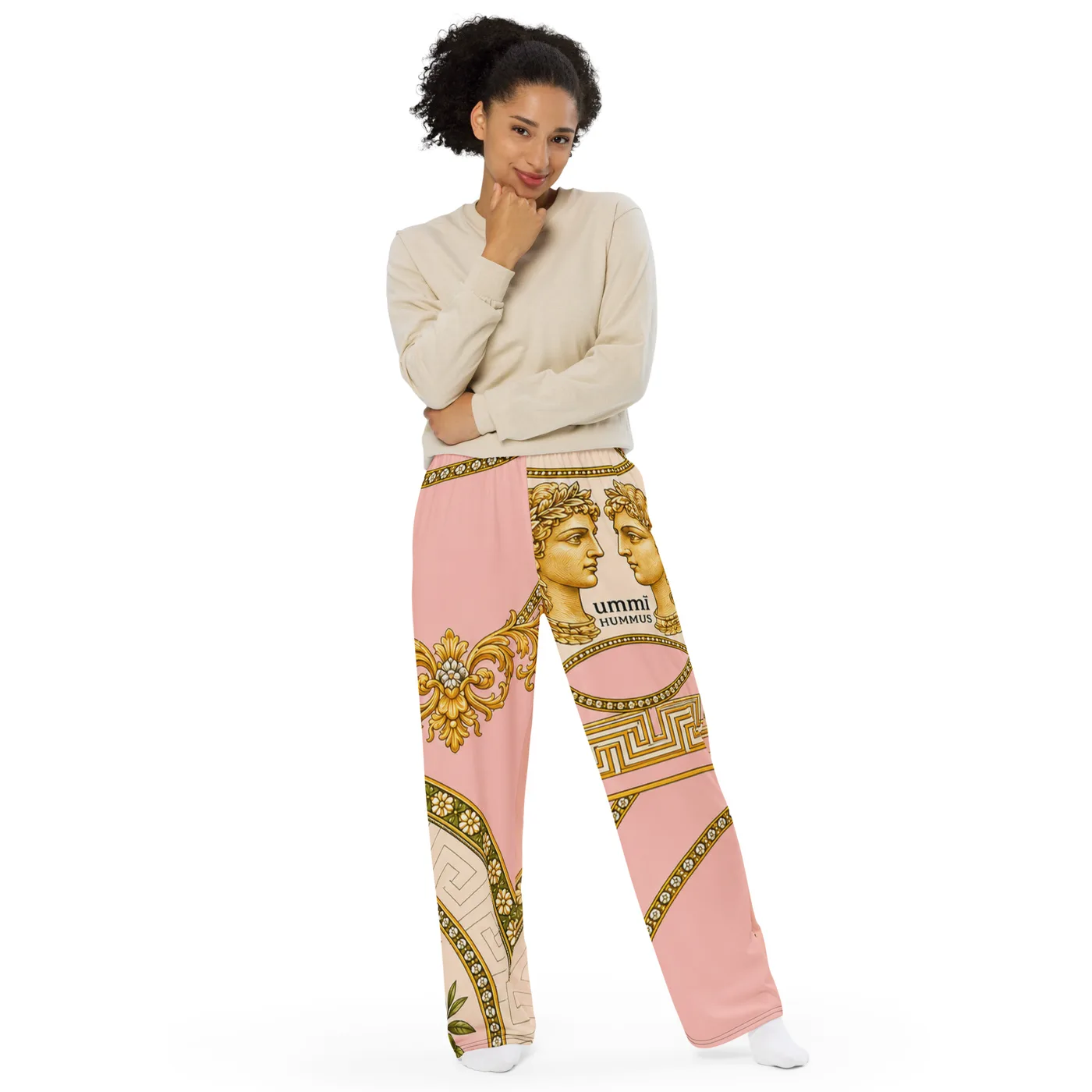 UMMĪ Gilded Goddess Lounge Pants mockup 5