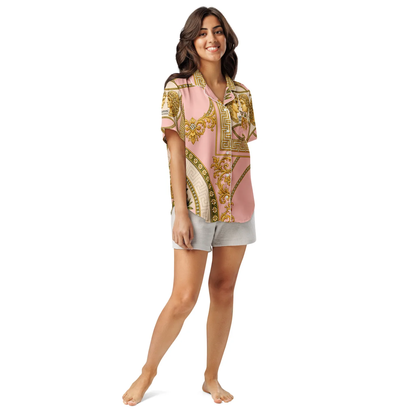 UMMĪ Gilded Goddess Lounge Top mockup 4