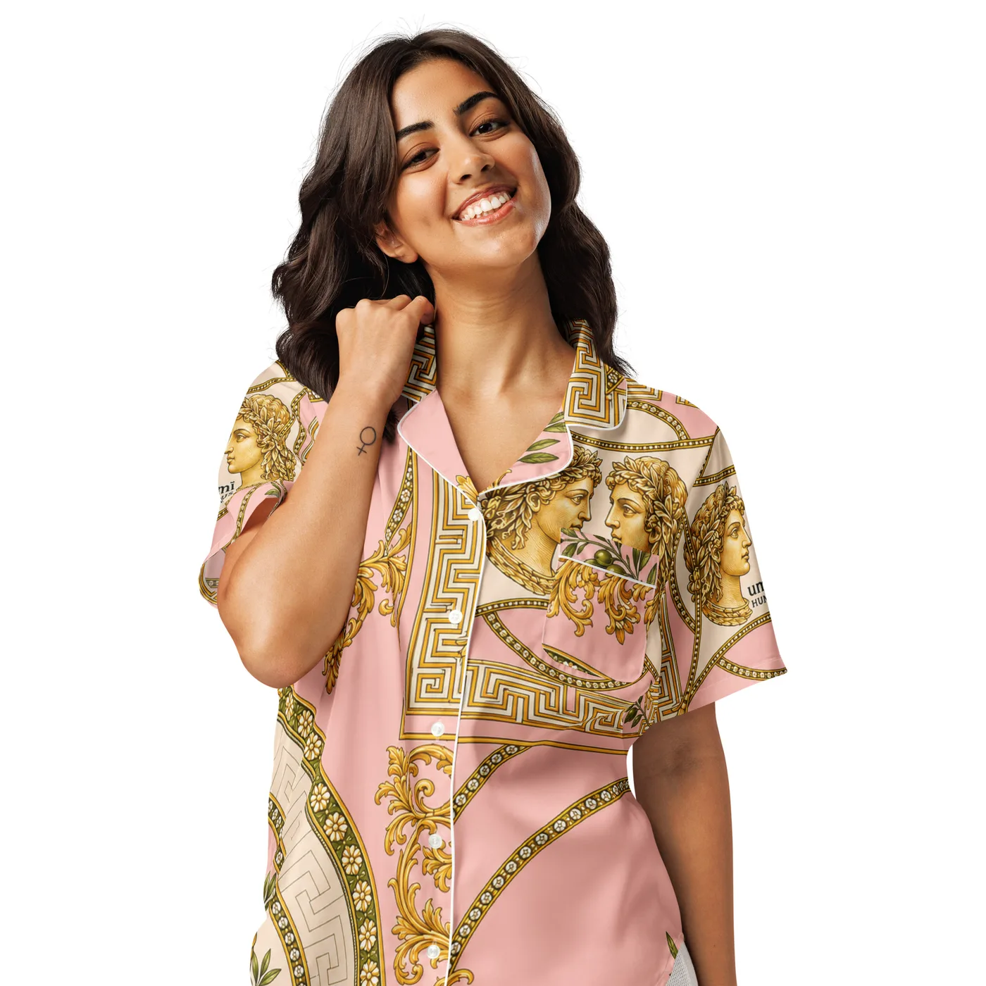 UMMĪ Gilded Goddess Lounge Top mockup 6