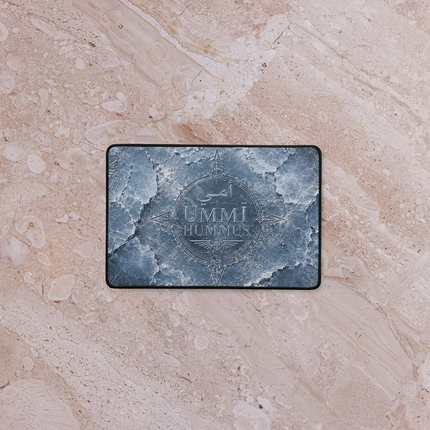 UMMĪ Ice World Gaming Mat mockup 2
