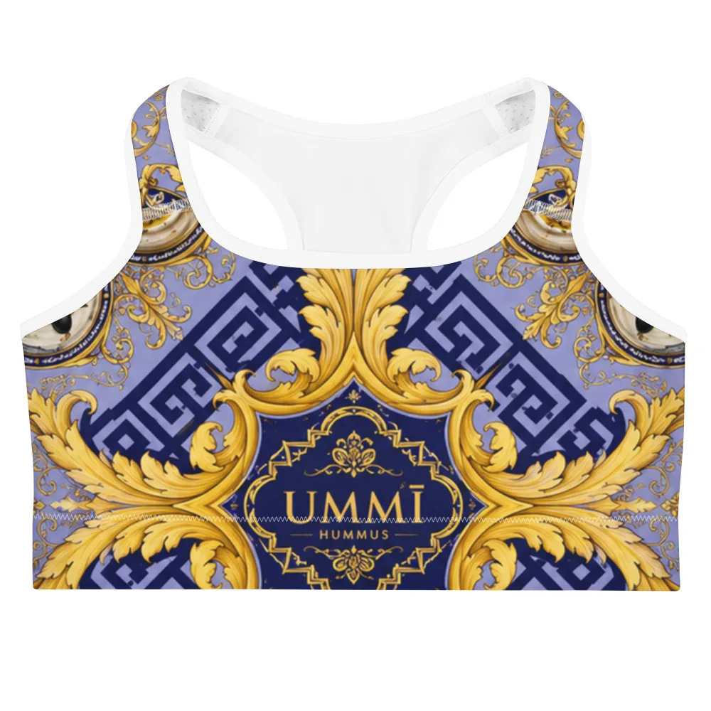 UMMĪ Imperial Baroque Sports Bra mockup 1