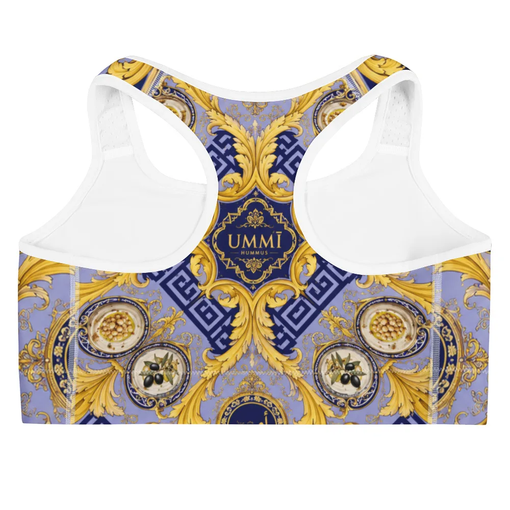 UMMĪ Imperial Baroque Sports Bra mockup 6
