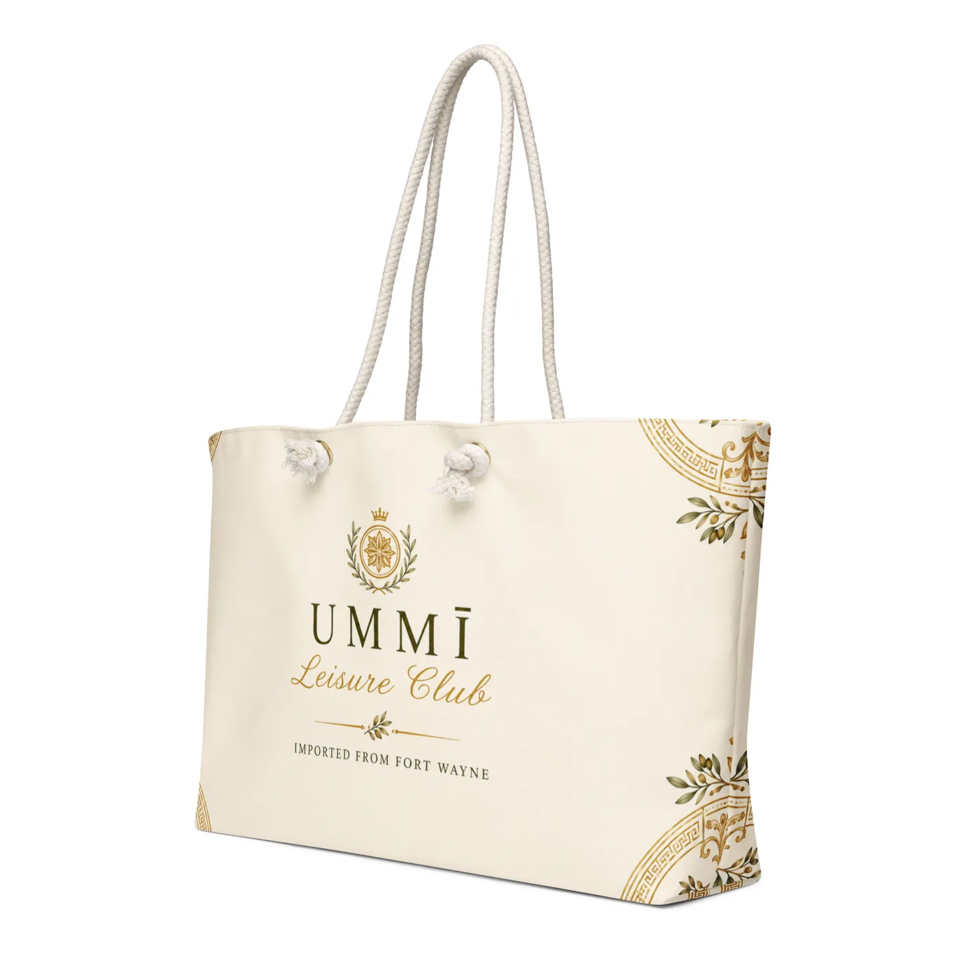 UMMĪ Leisure Club Ivory Weekender mockup 6