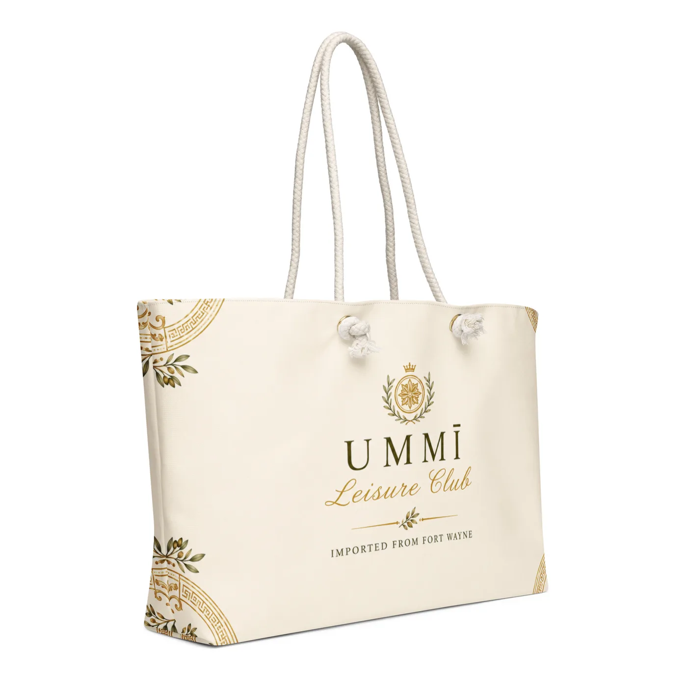 UMMĪ Leisure Club Ivory Weekender mockup 7